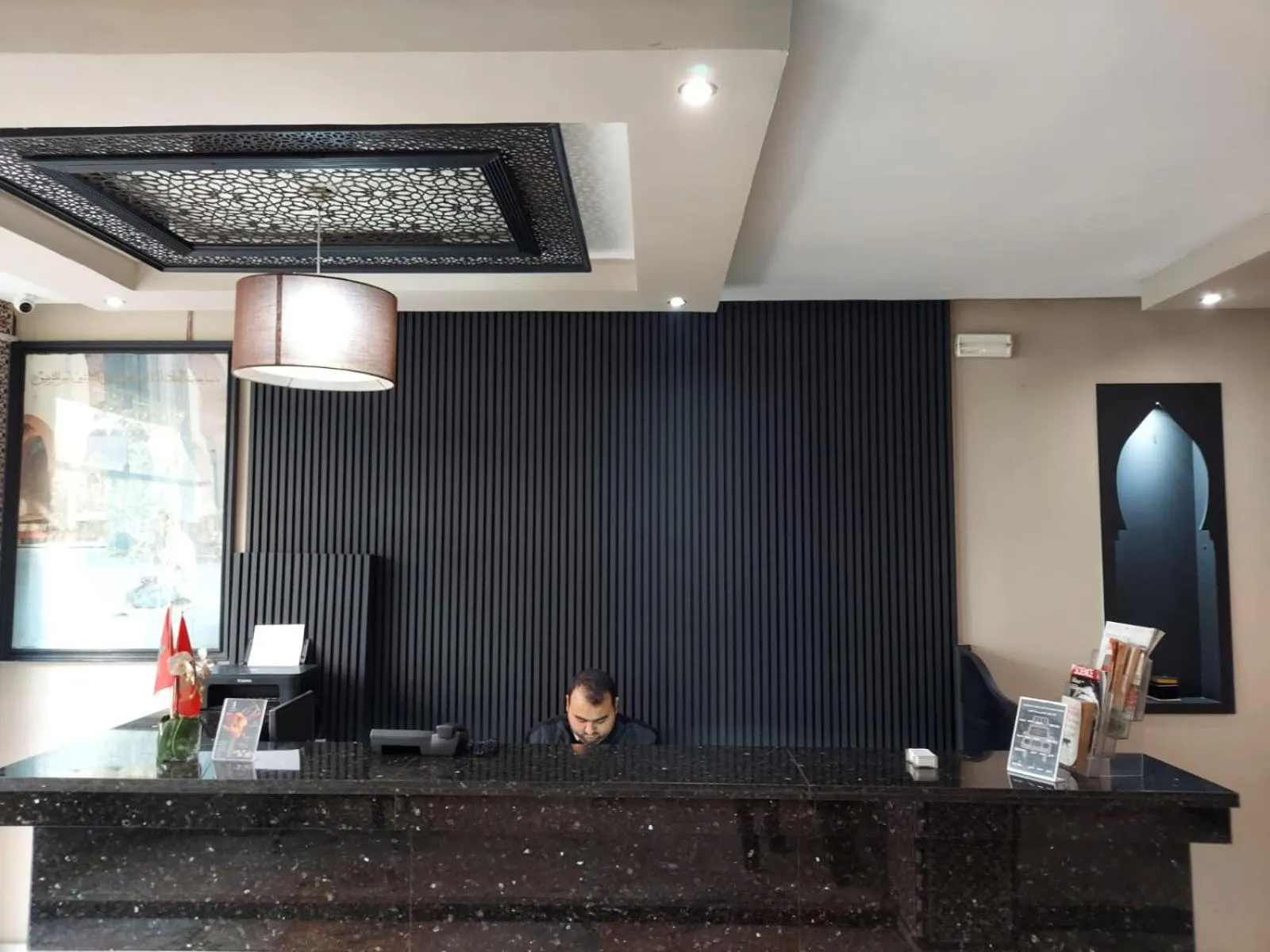 Lobby or reception in Cadé Hotel