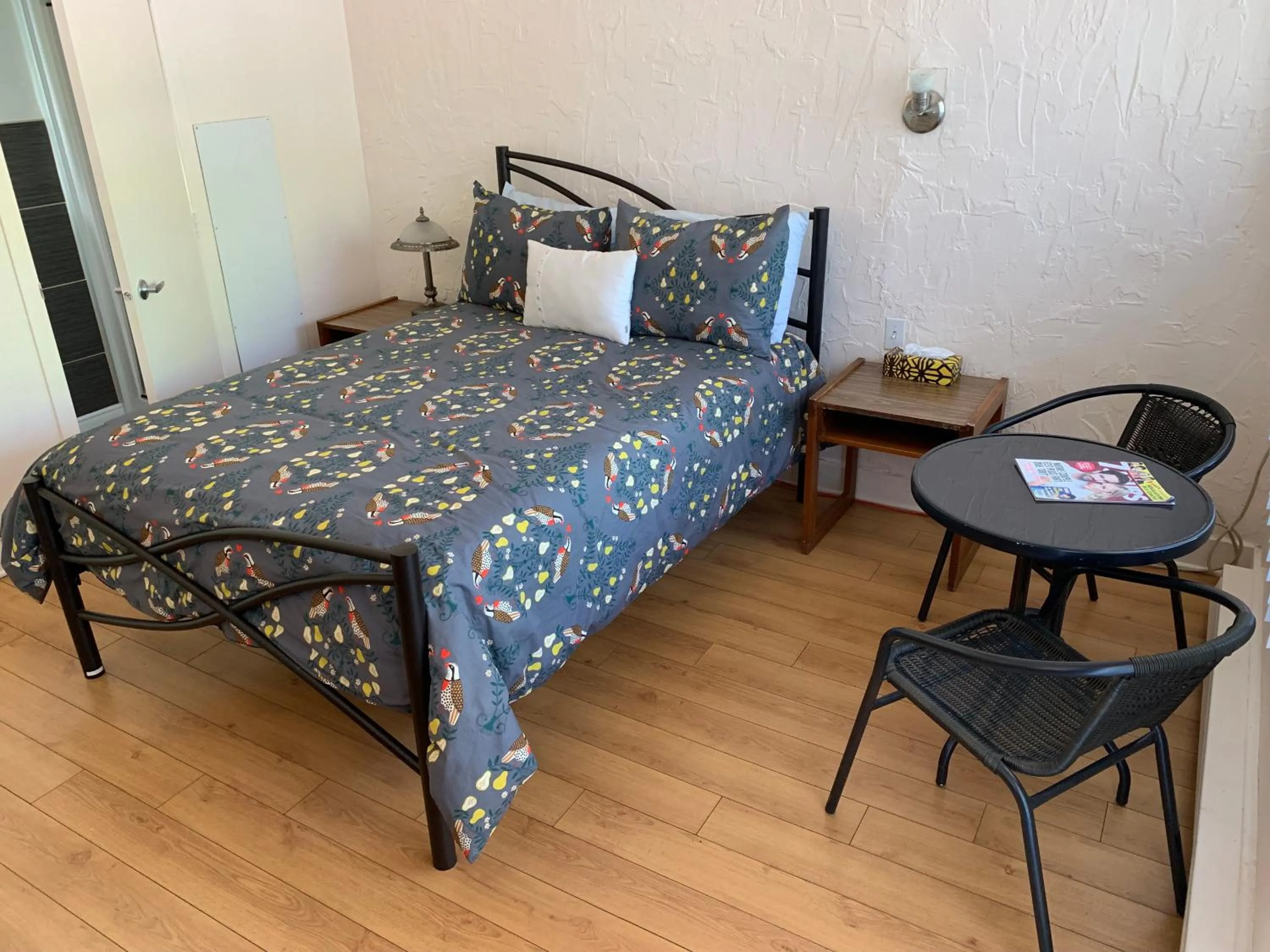 Bed in Motel Giffard