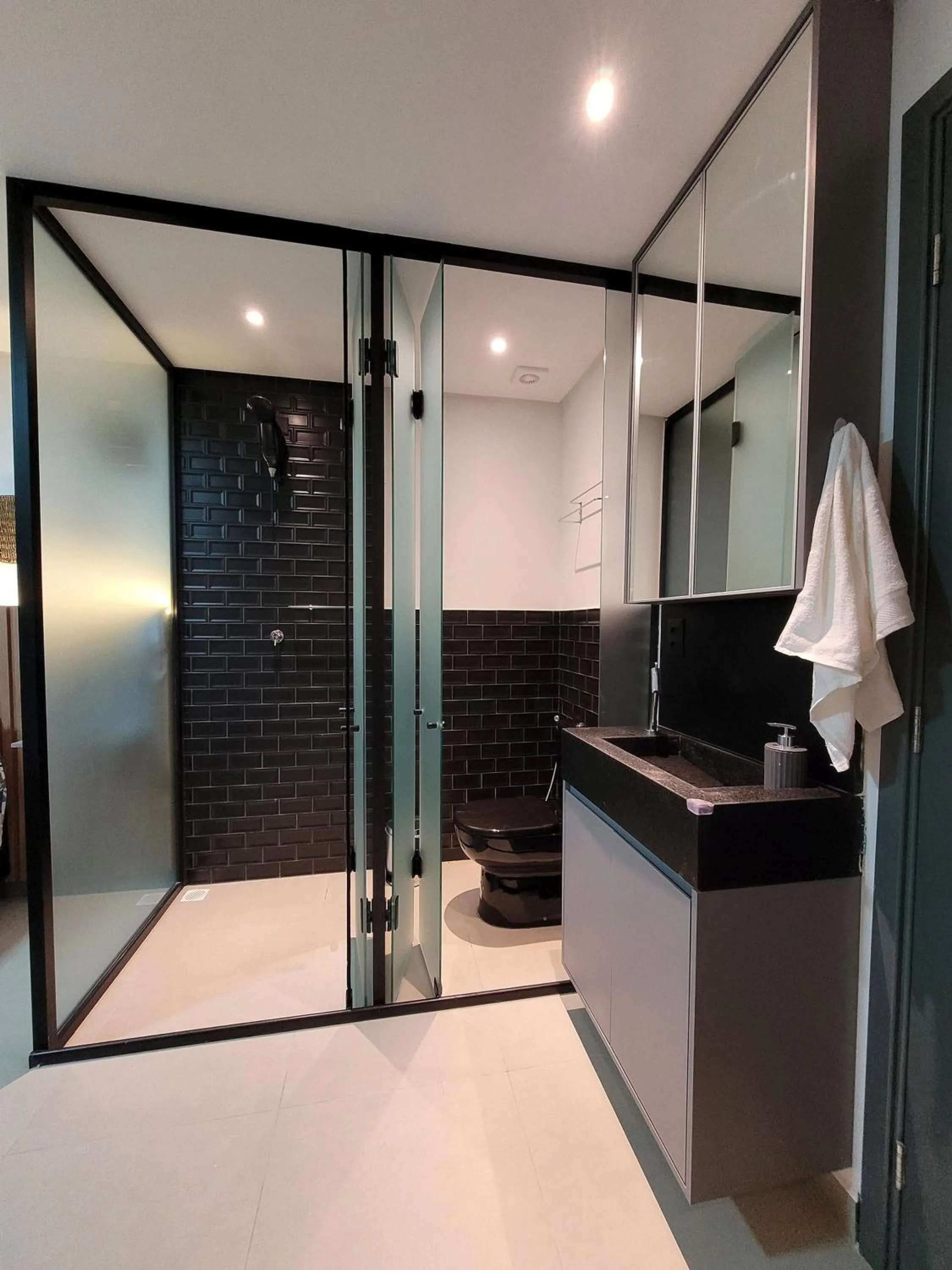 Toilet in Studio Aconchegante no Bessa