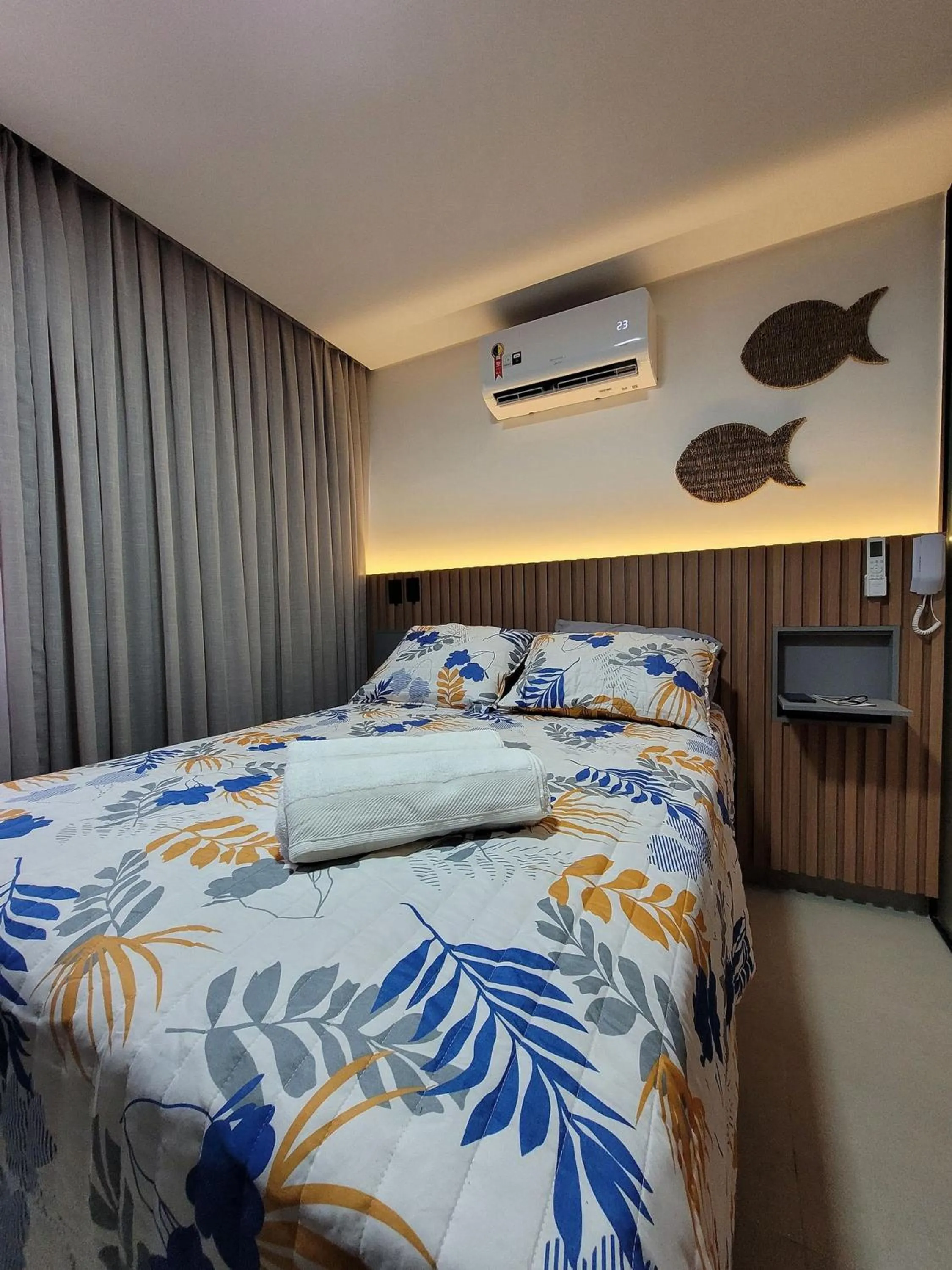 Bed in Studio Aconchegante no Bessa