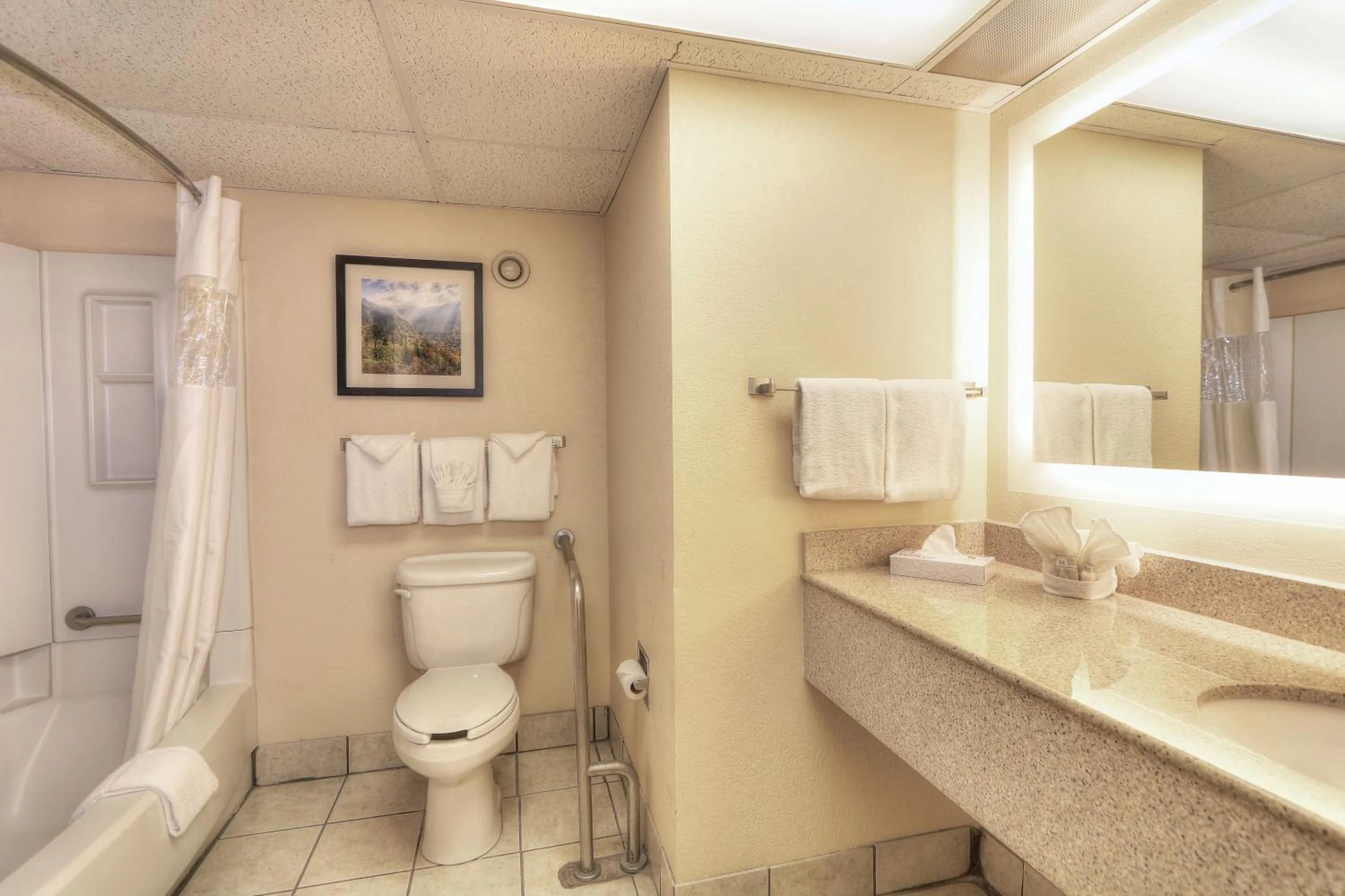 Bathroom in Edgewater Hotel and Conference Center