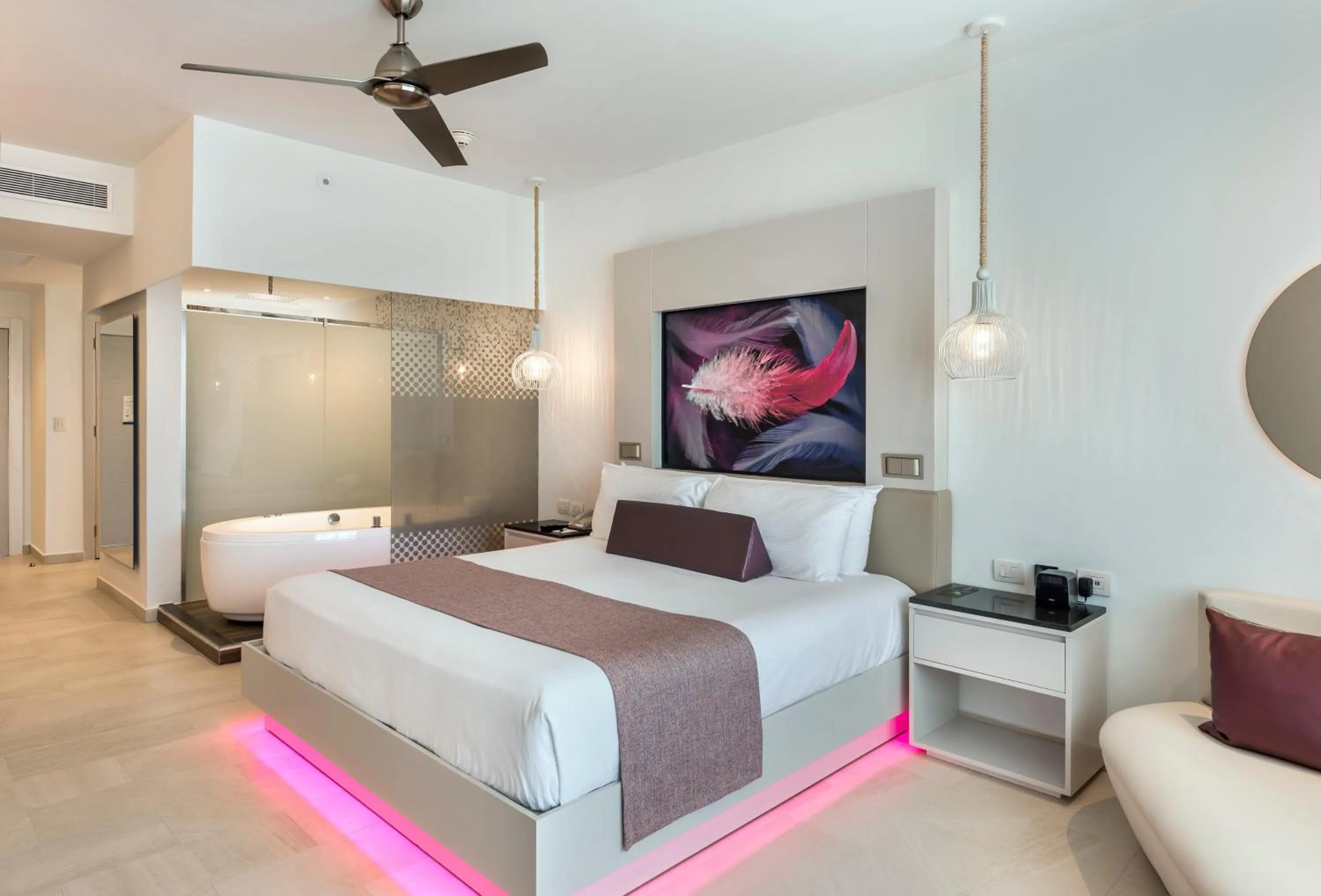 Bedroom, Bed in Royalton CHIC Punta Cana, An Autograph Collection All-Inclusive Resort & Casino, Adults Only
