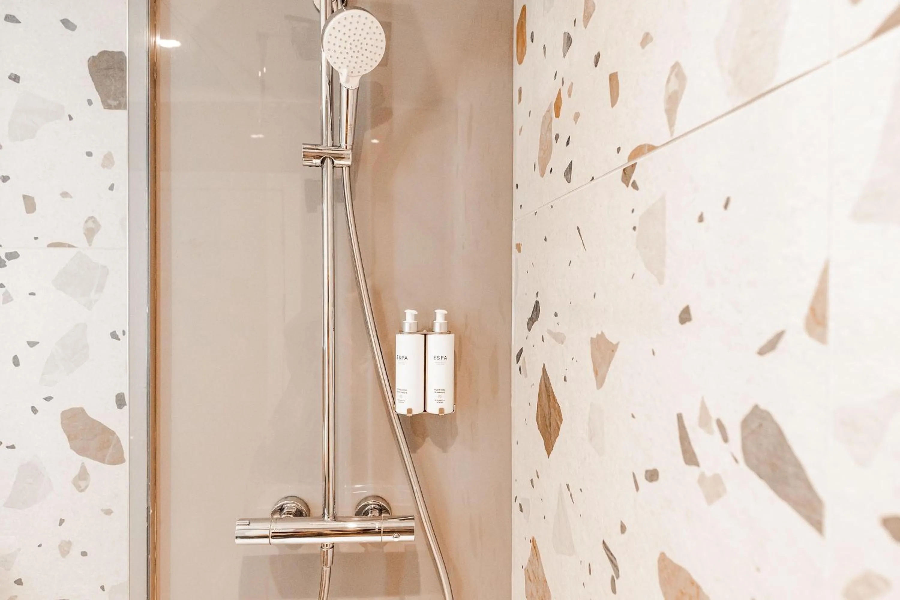 Shower in Village Hotel Blackpool