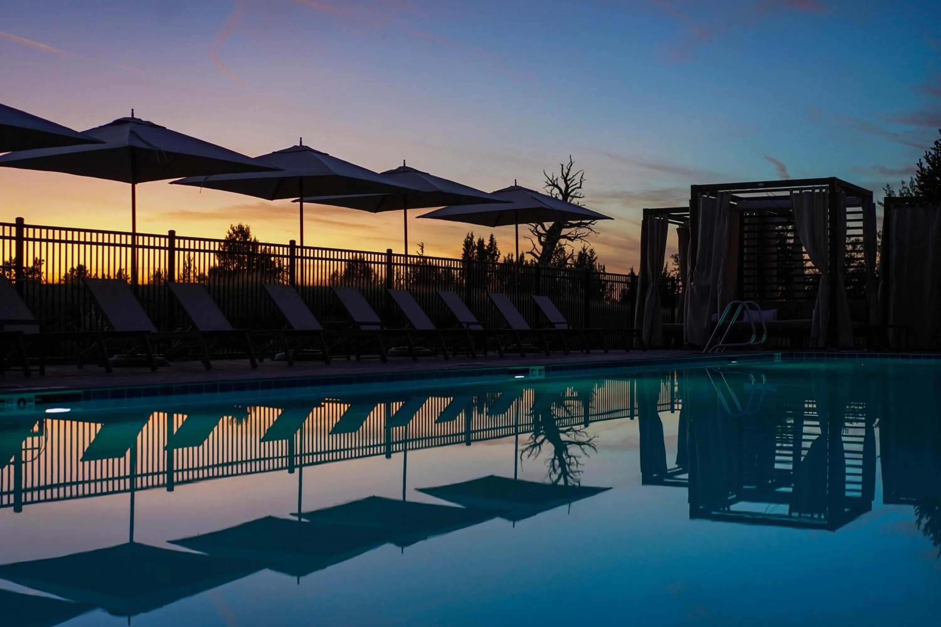 Sunset in Juniper Preserve