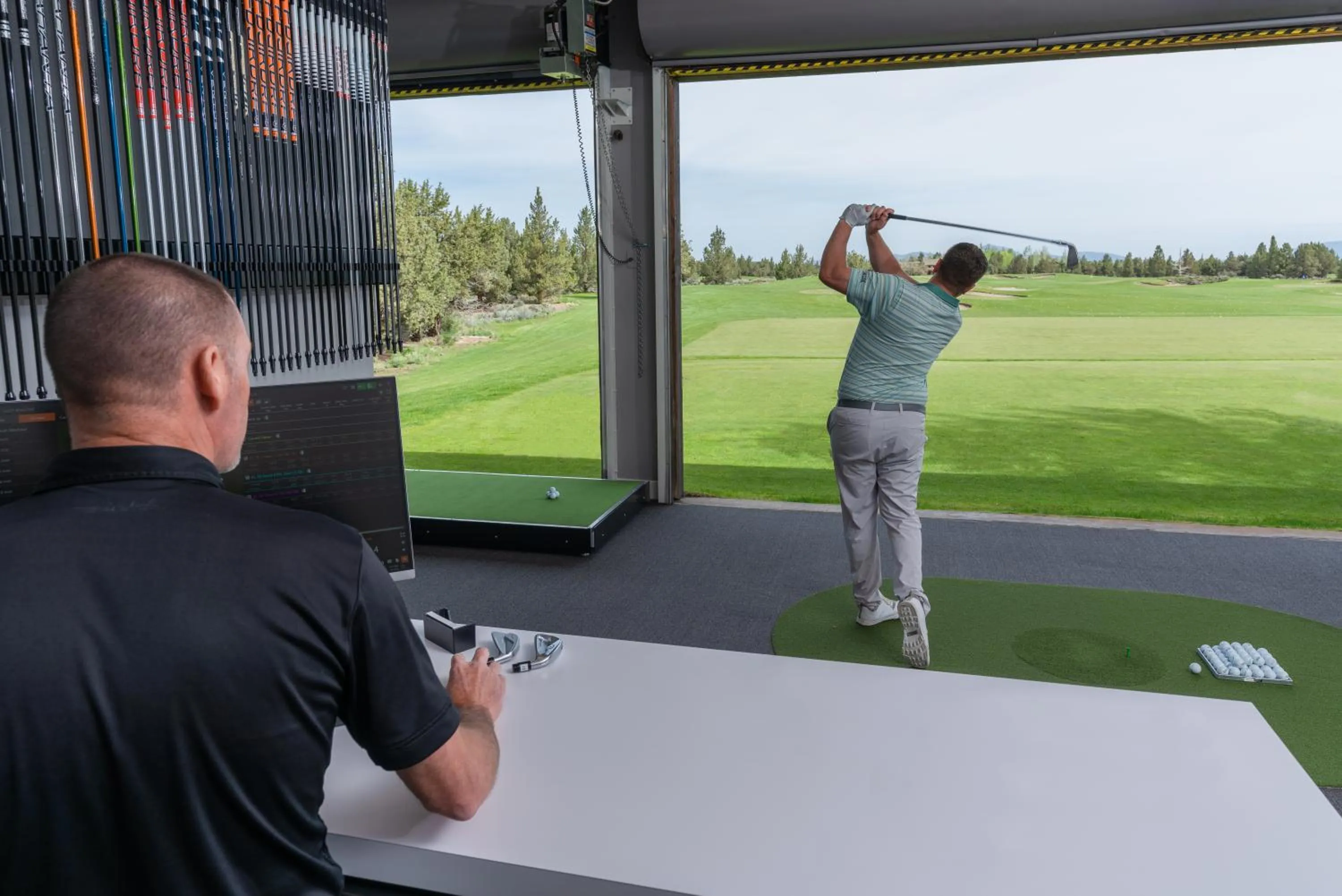 Golfcourse, Guests in Pronghorn Resort