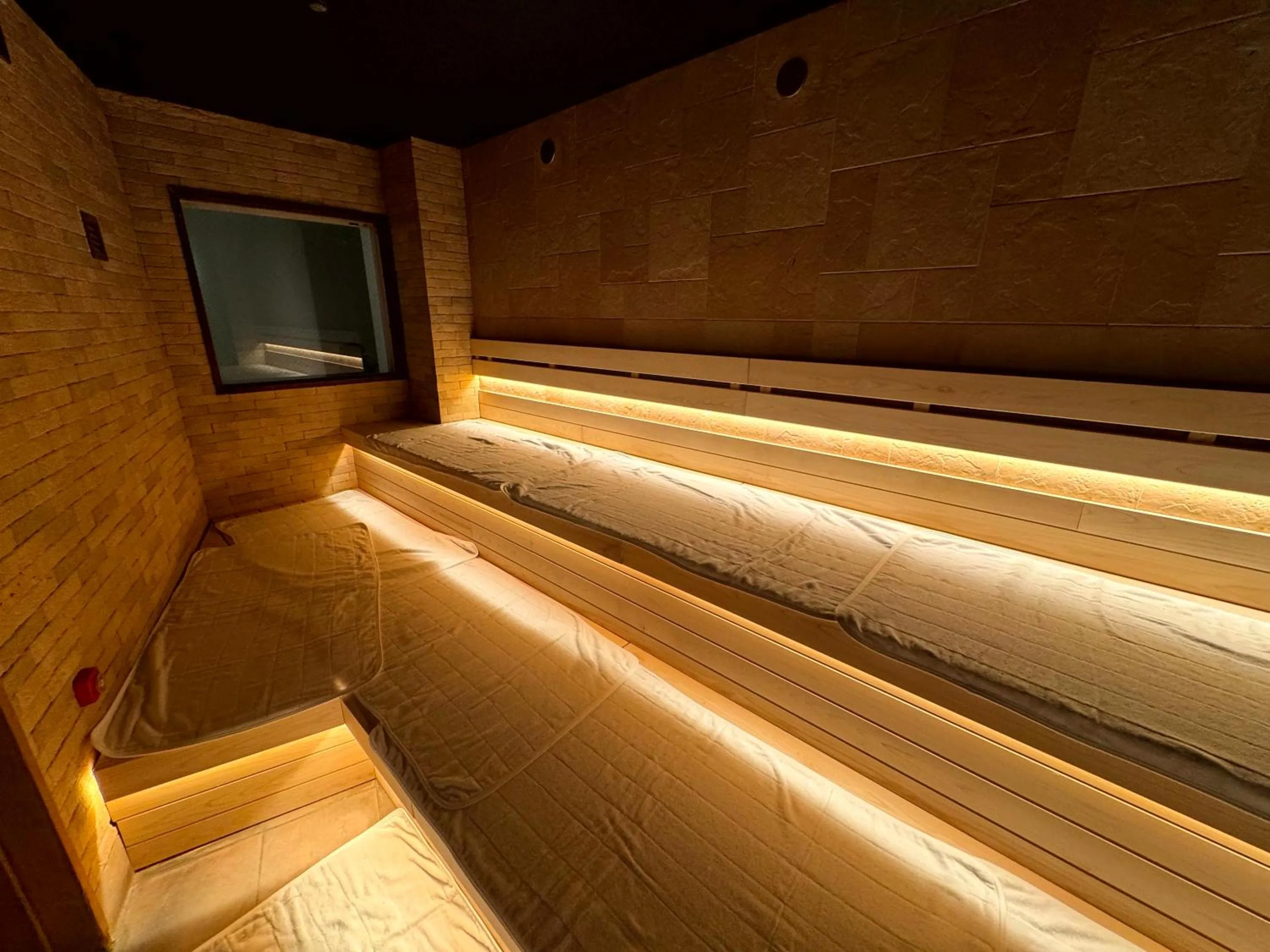Sauna in Spa Resort LiVEMAX