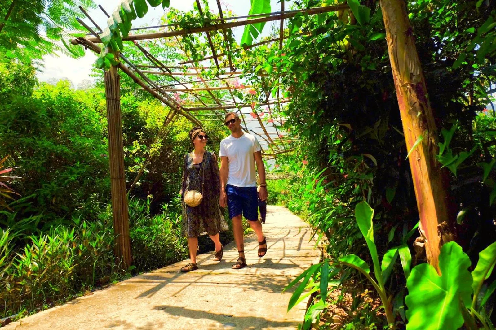 Garden in Mai Chau Ecolodge