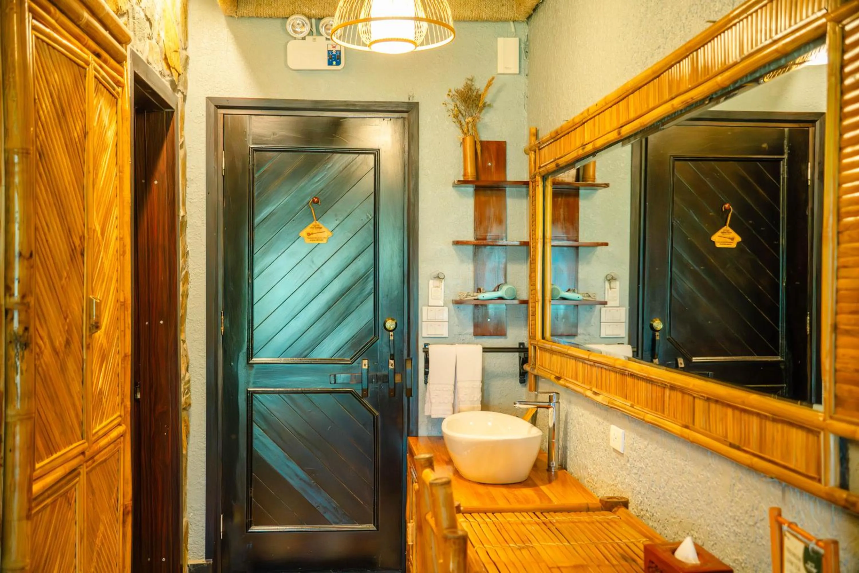 Decorative detail in Mai Chau Ecolodge