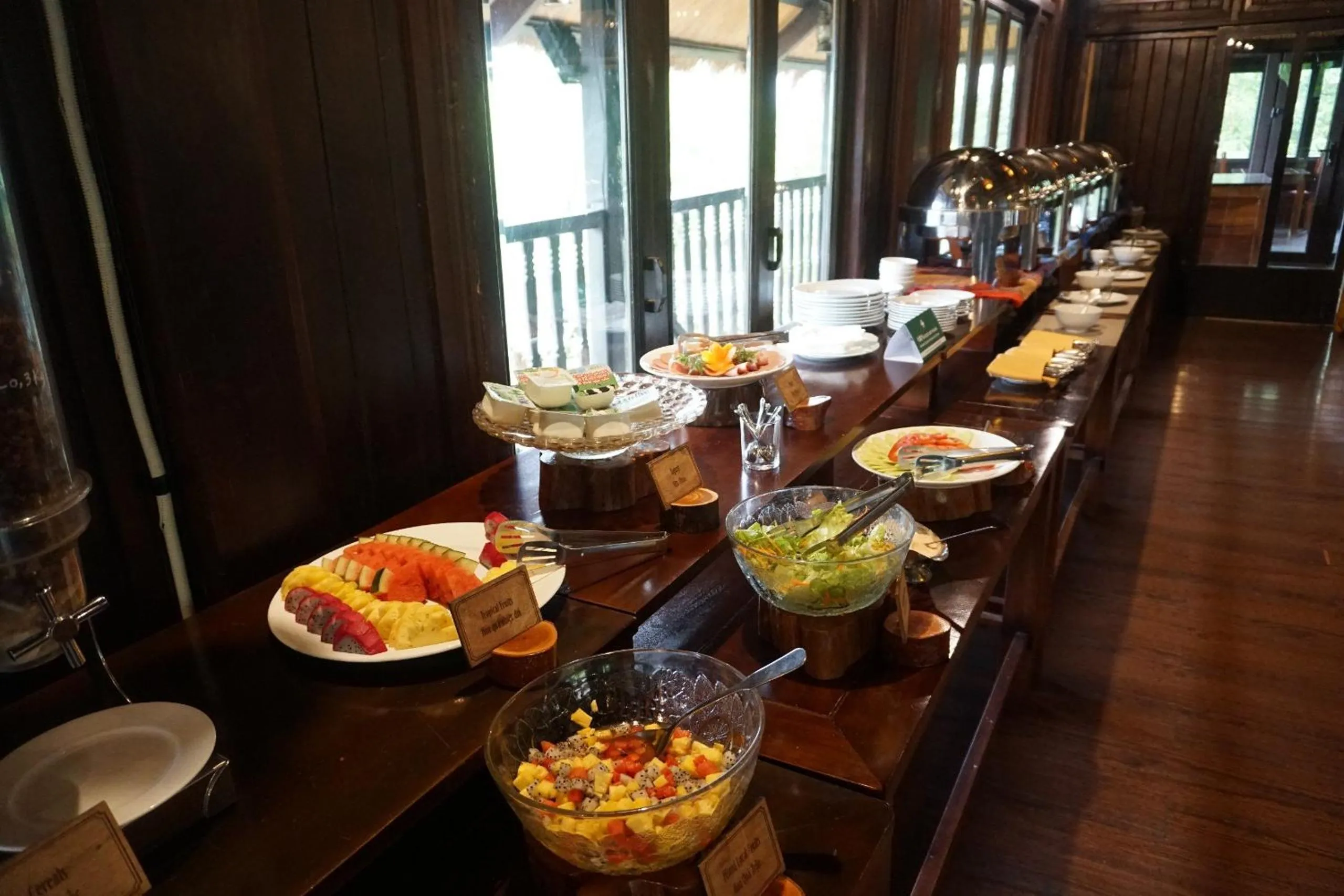 Breakfast in Mai Chau Ecolodge