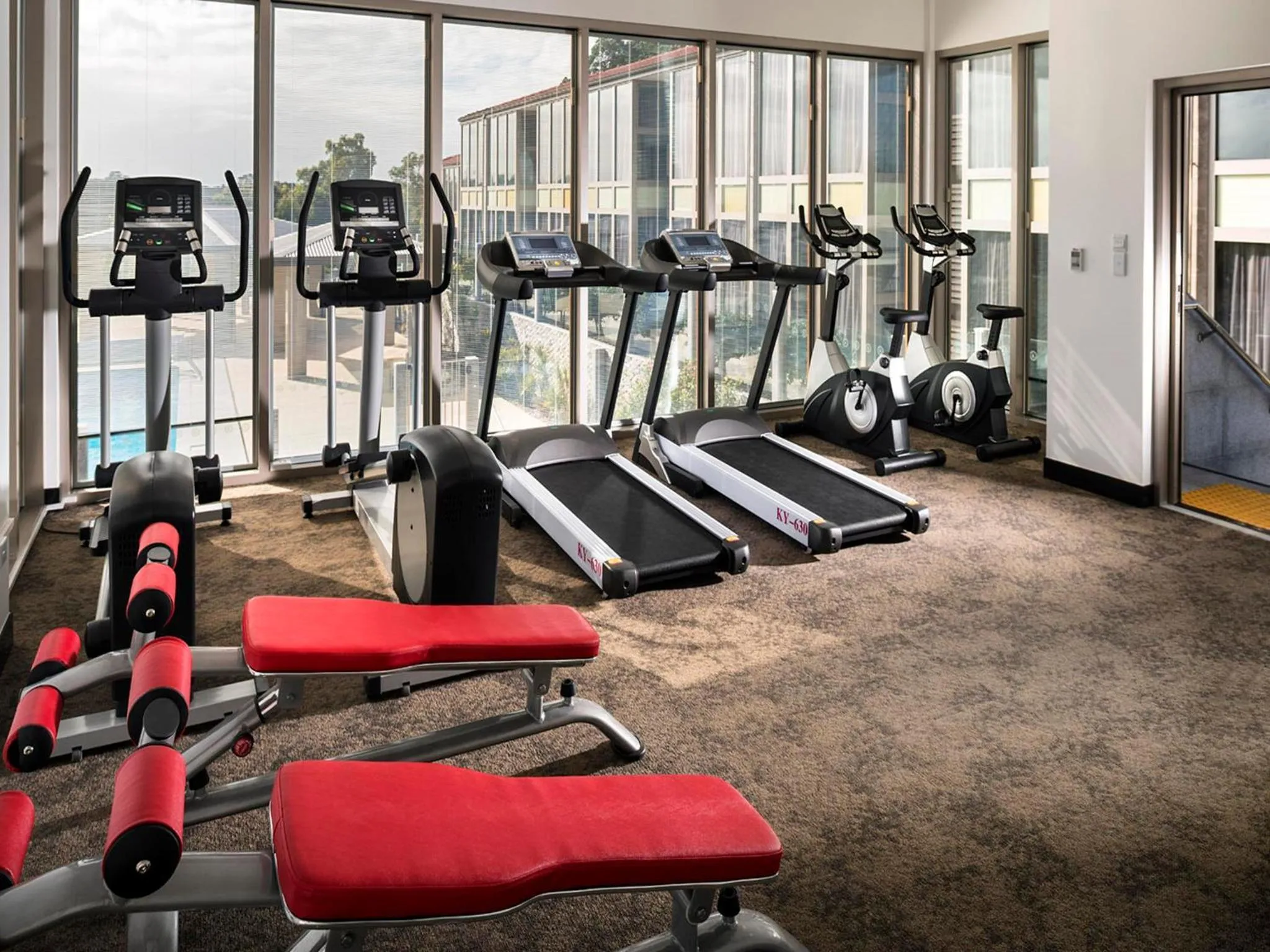 Fitness centre/facilities in Swan River Hotel
