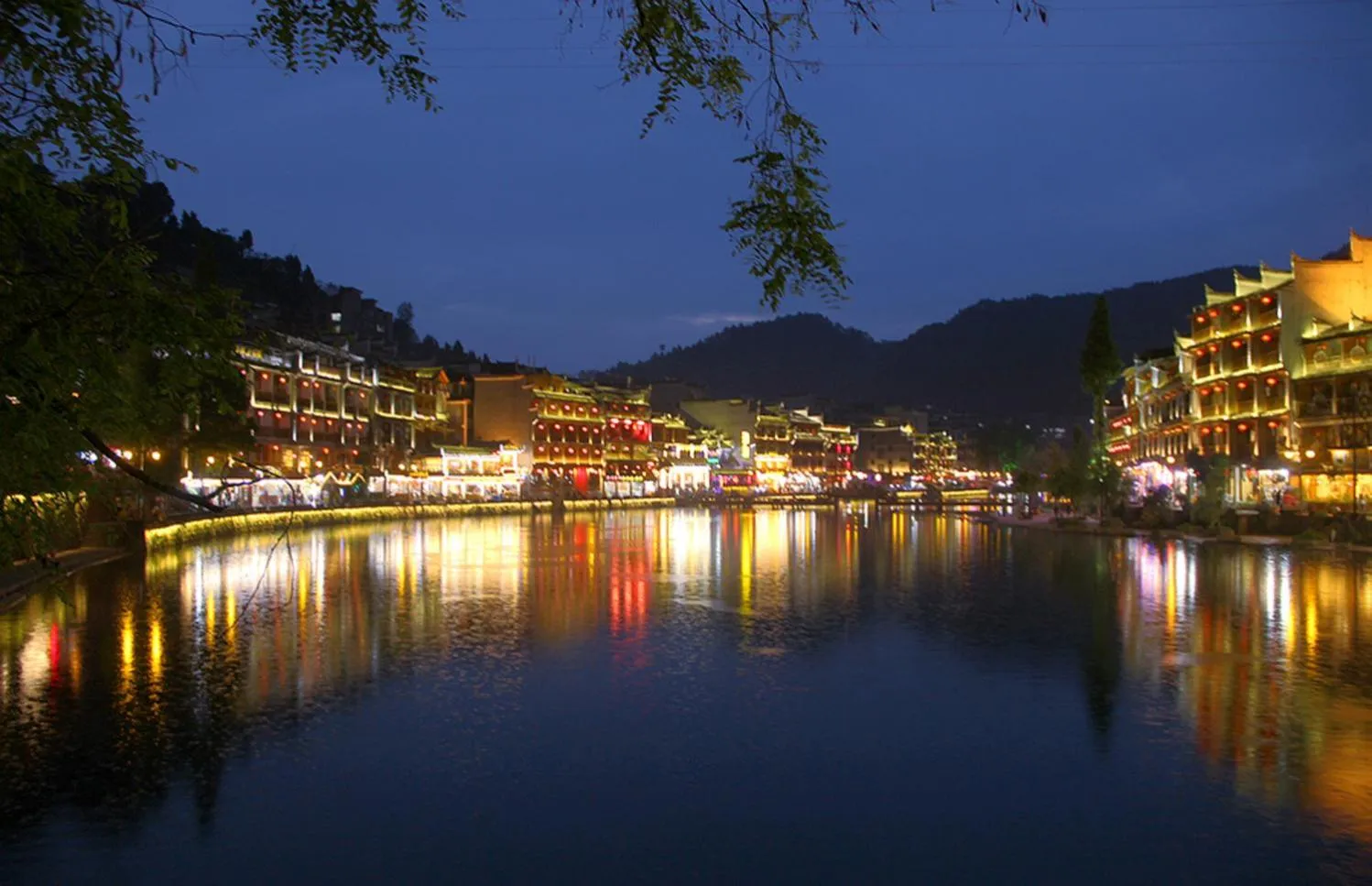 Natural landscape in Hemu House