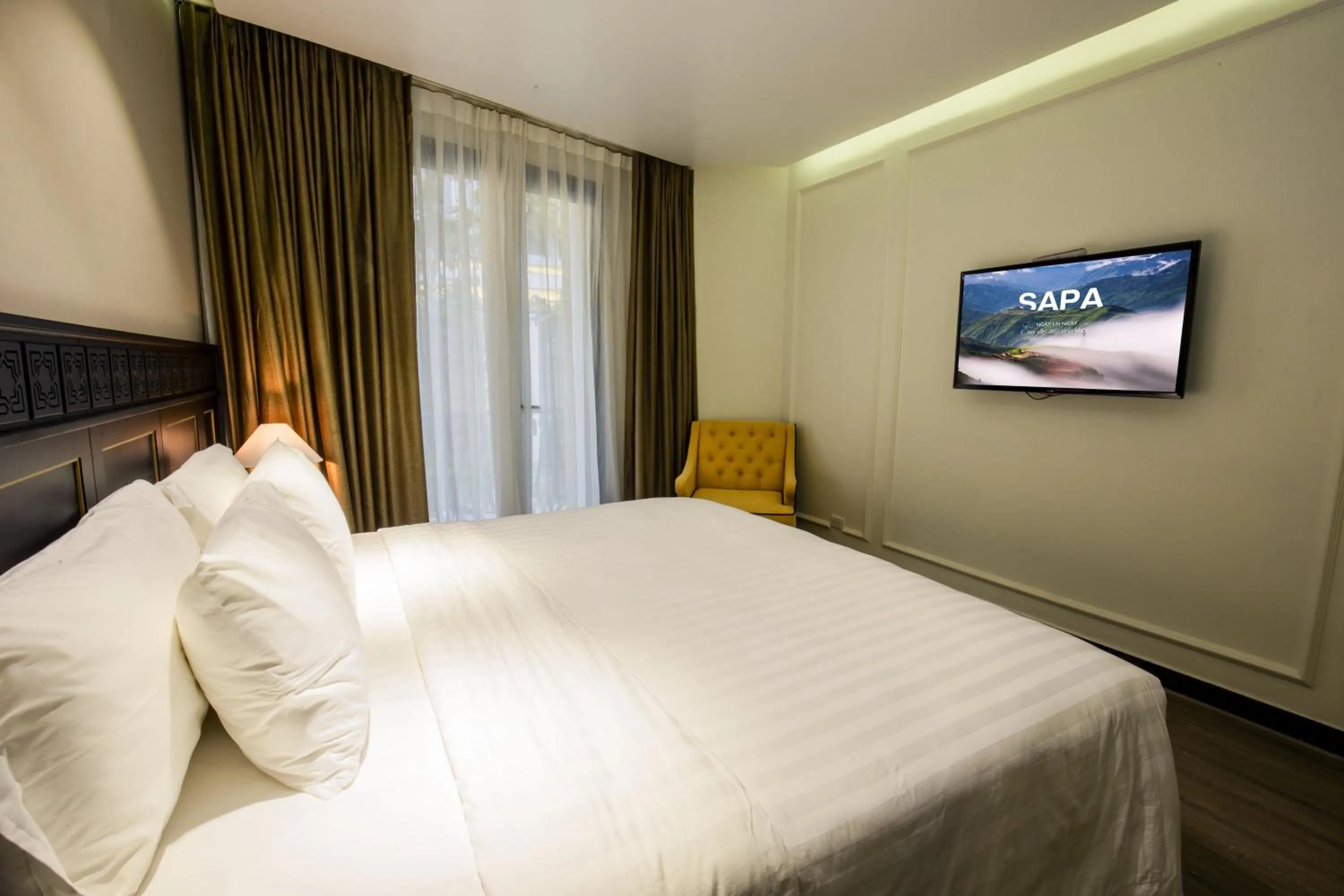 Bed in Hotel Sapa Square Affiliated by Melia