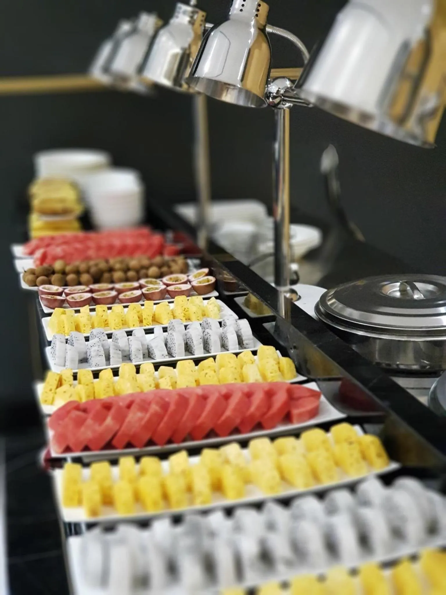 Buffet breakfast in Hotel Sapa Square Affiliated by Melia