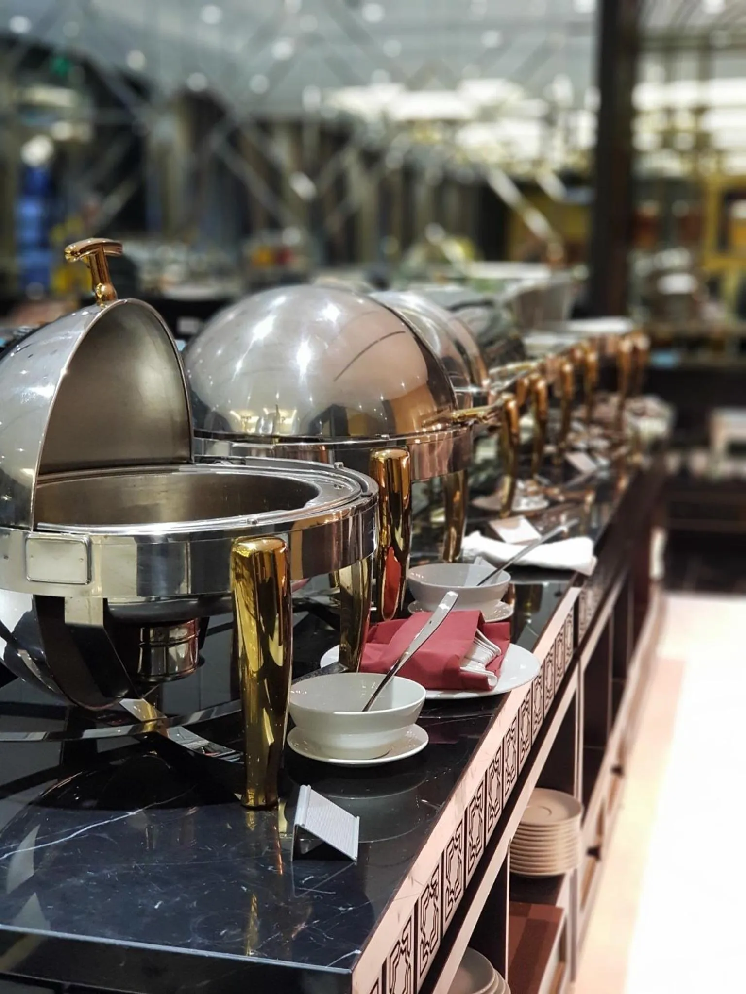 Buffet breakfast in Hotel Sapa Square Affiliated by Melia