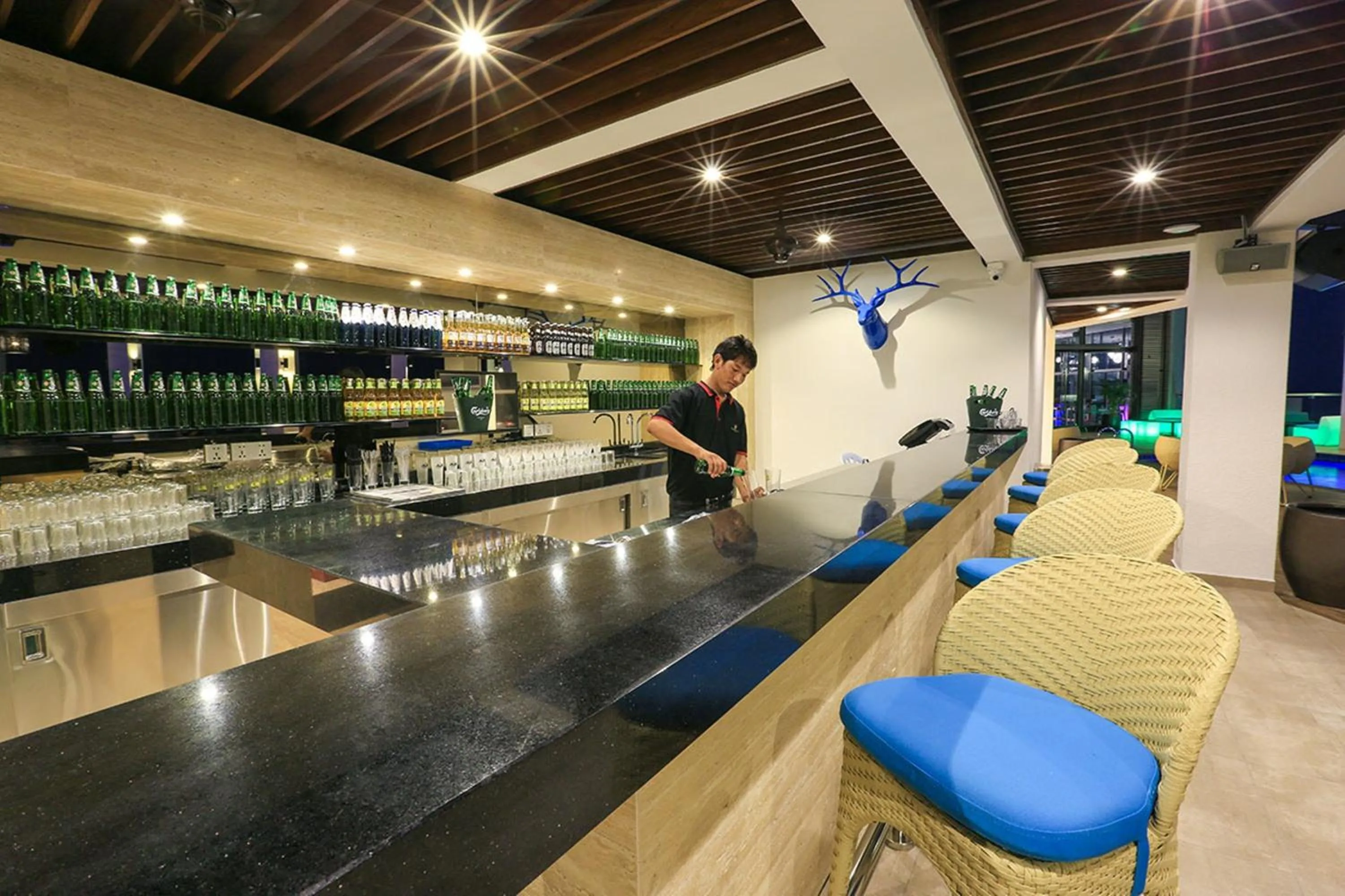 Staff in Eco Tree Hotel, Melaka