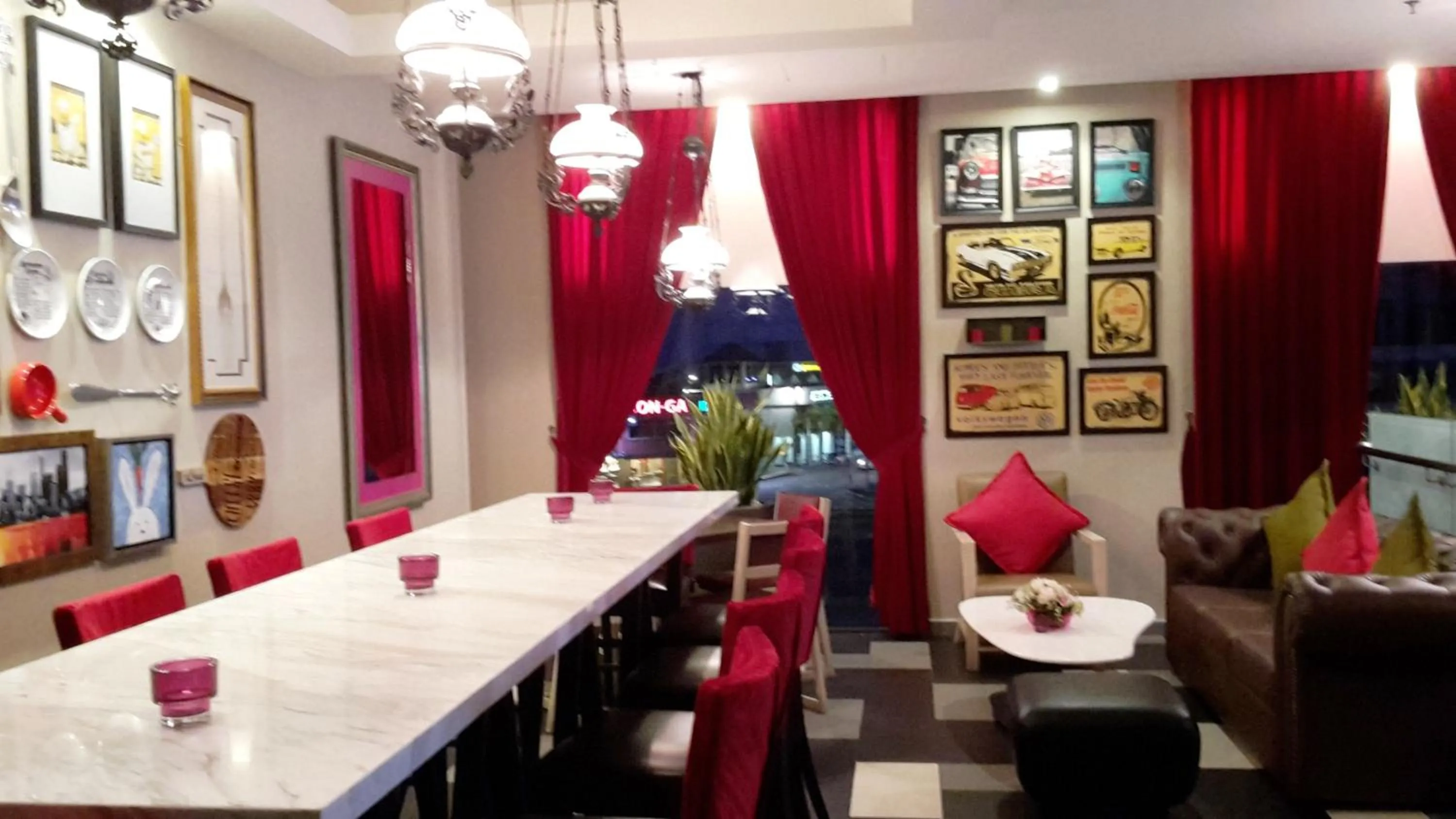 Lunch in Eco Tree Hotel, Melaka