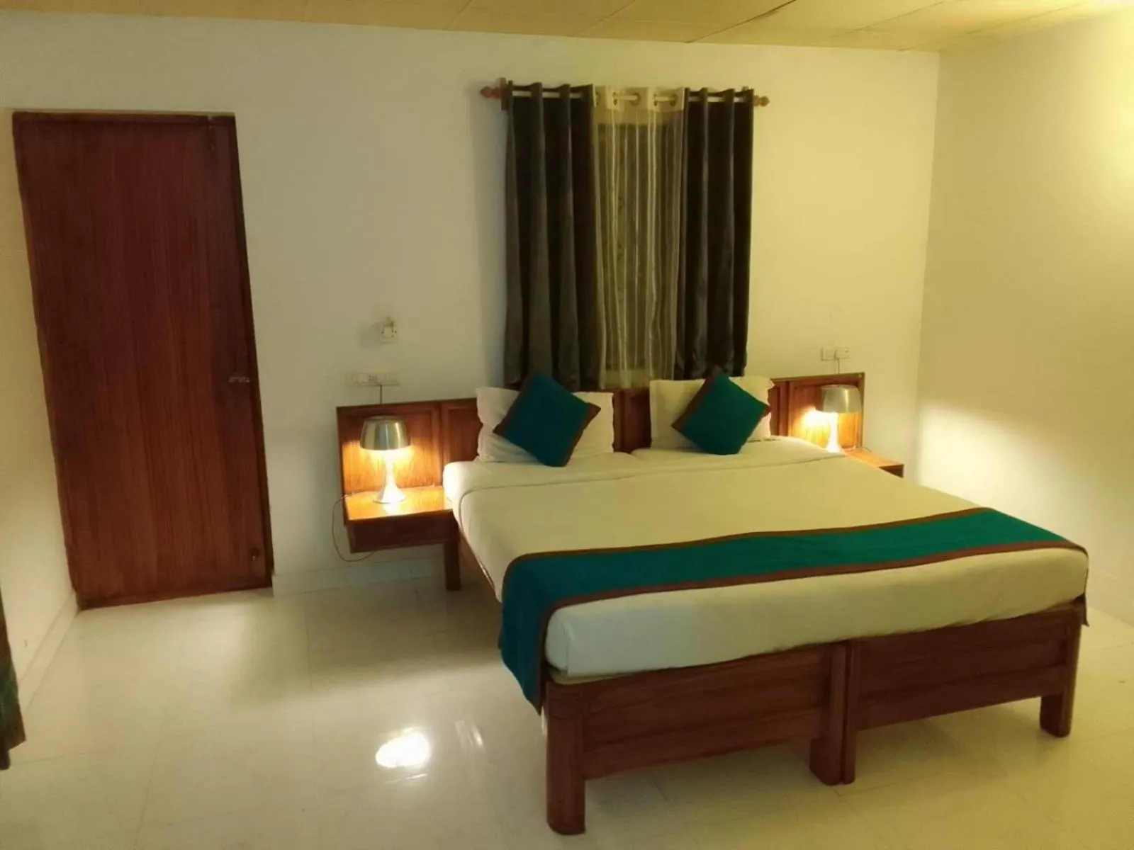 Bed in Fantasy Golf Resort