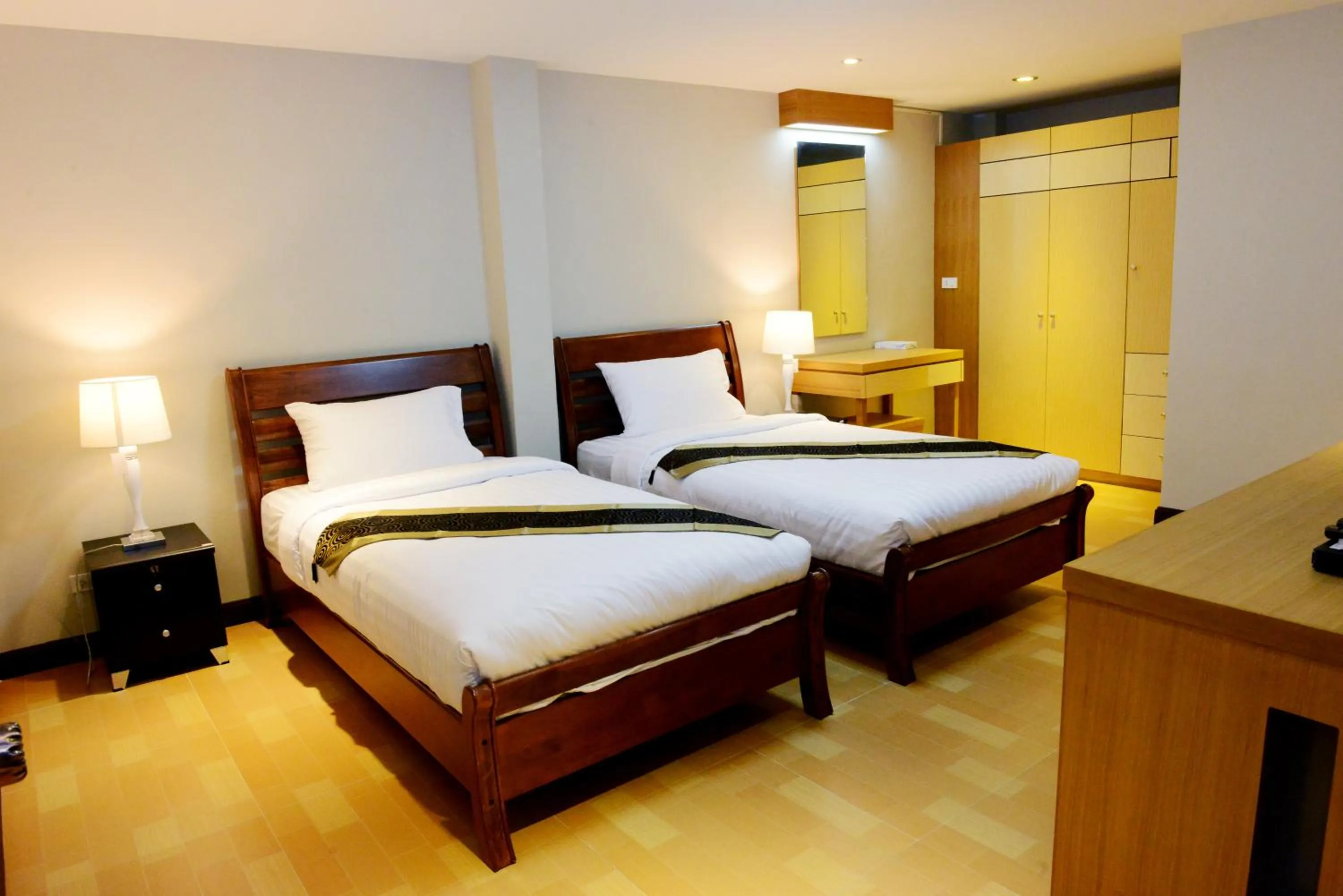 Bedroom, Bed in My Living Place Samui