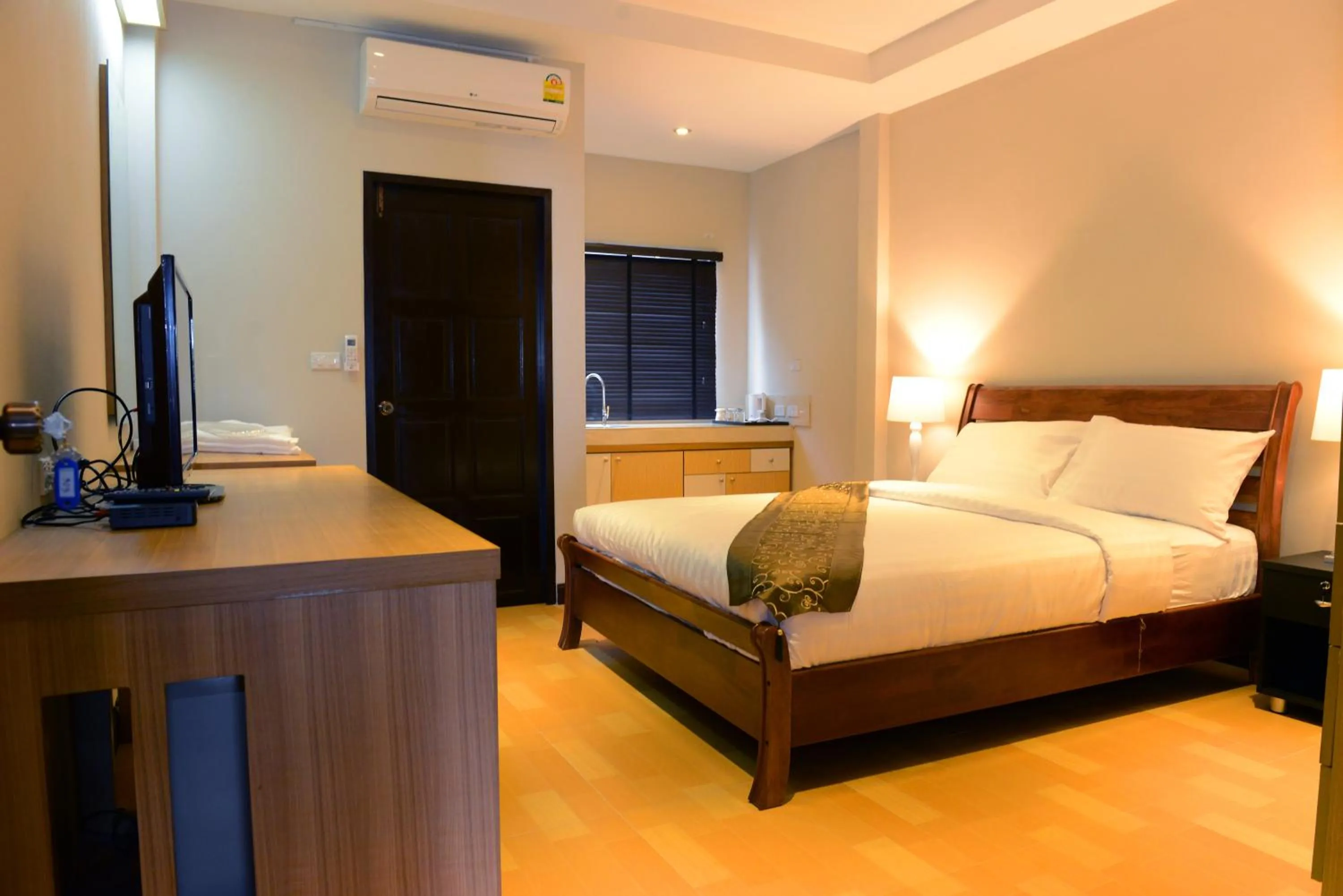 Bedroom, Bed in My Living Place Samui