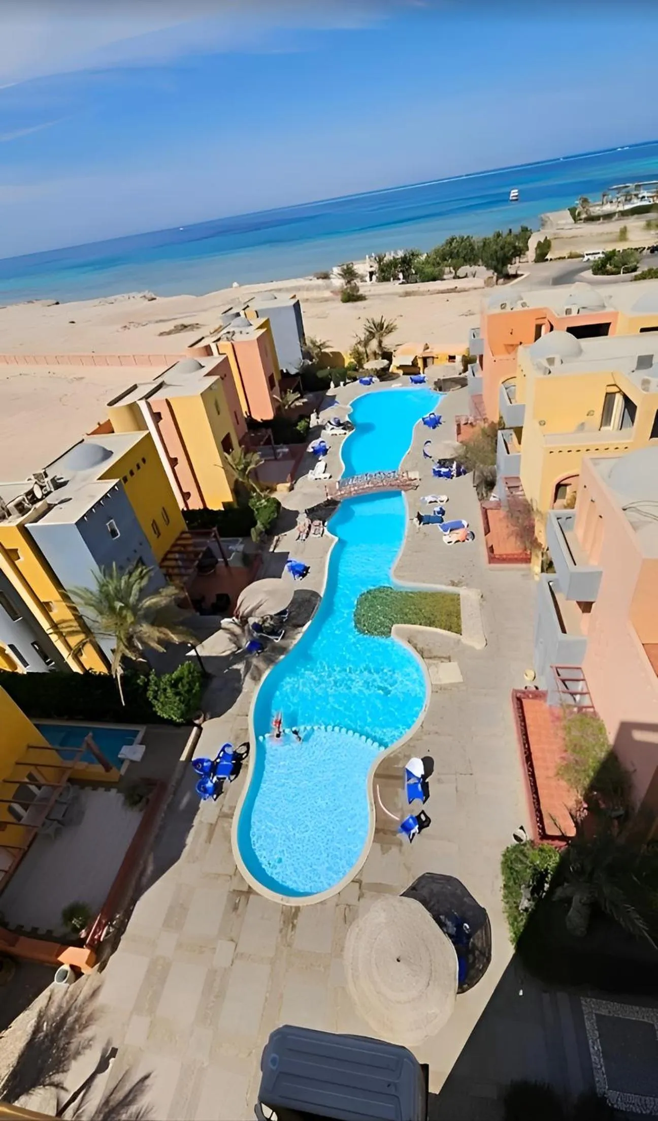 Property building in Al-Dora Beach Resort