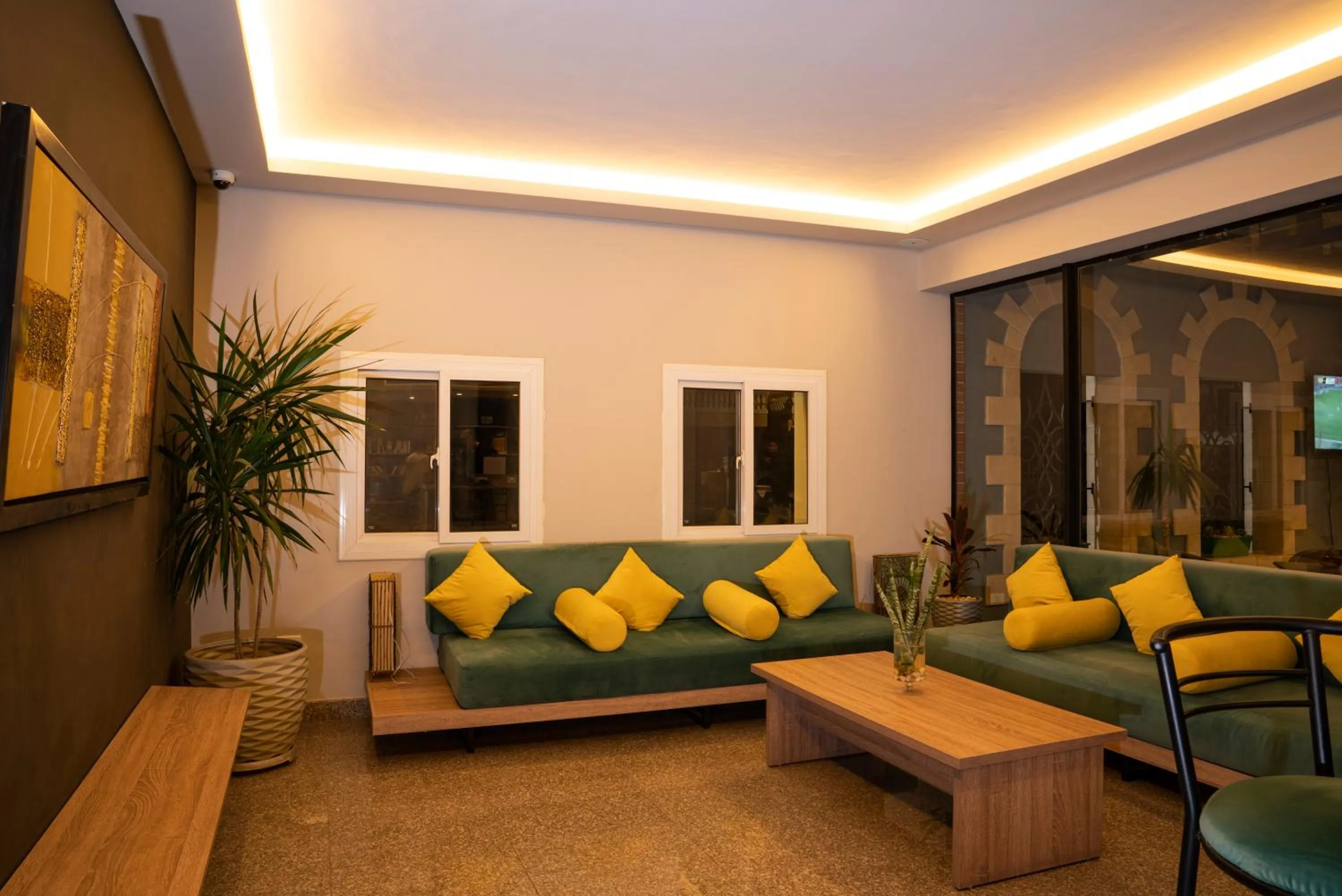 Living room in Al-Dora Beach Resort