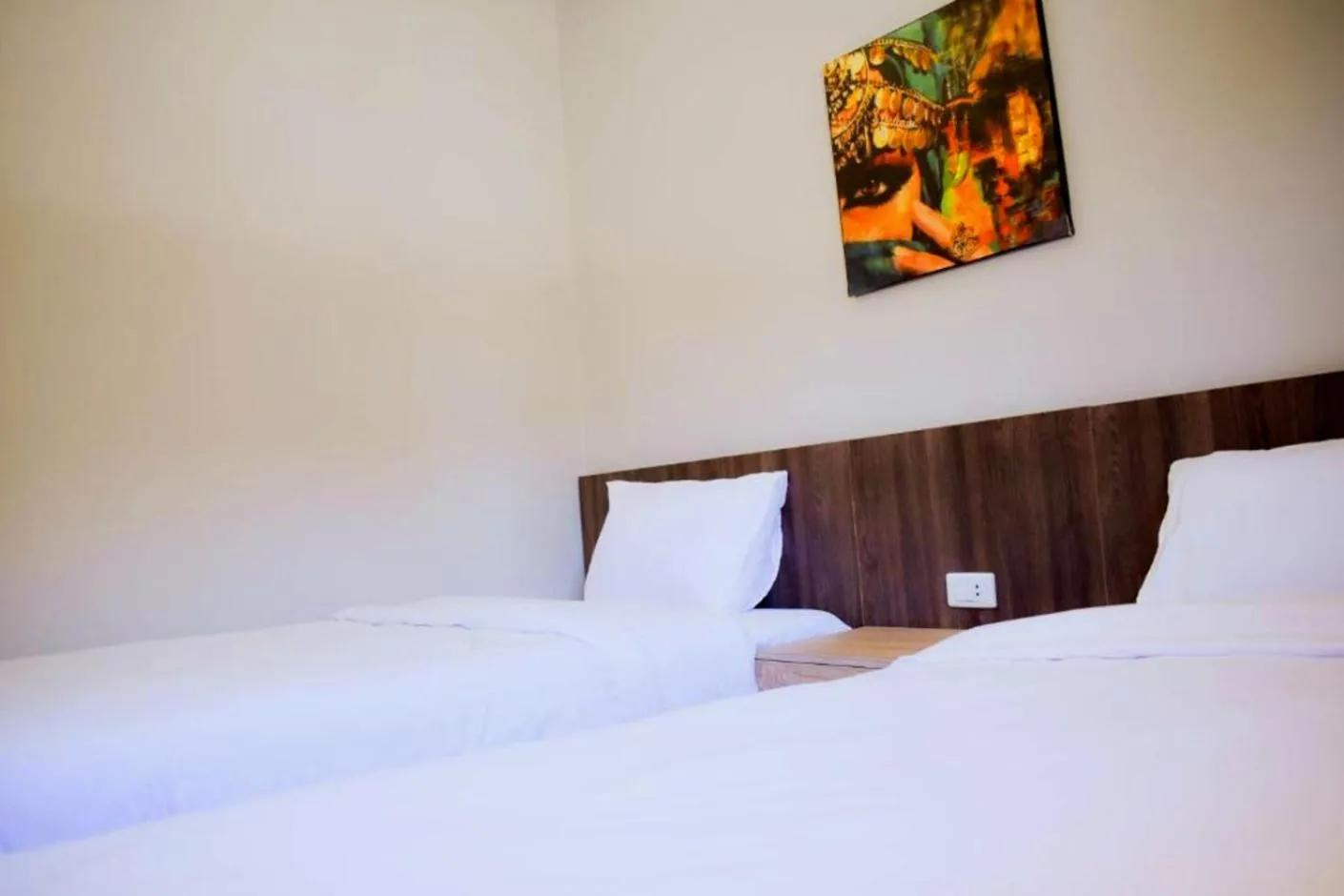 Bed in Al-Dora Beach Resort