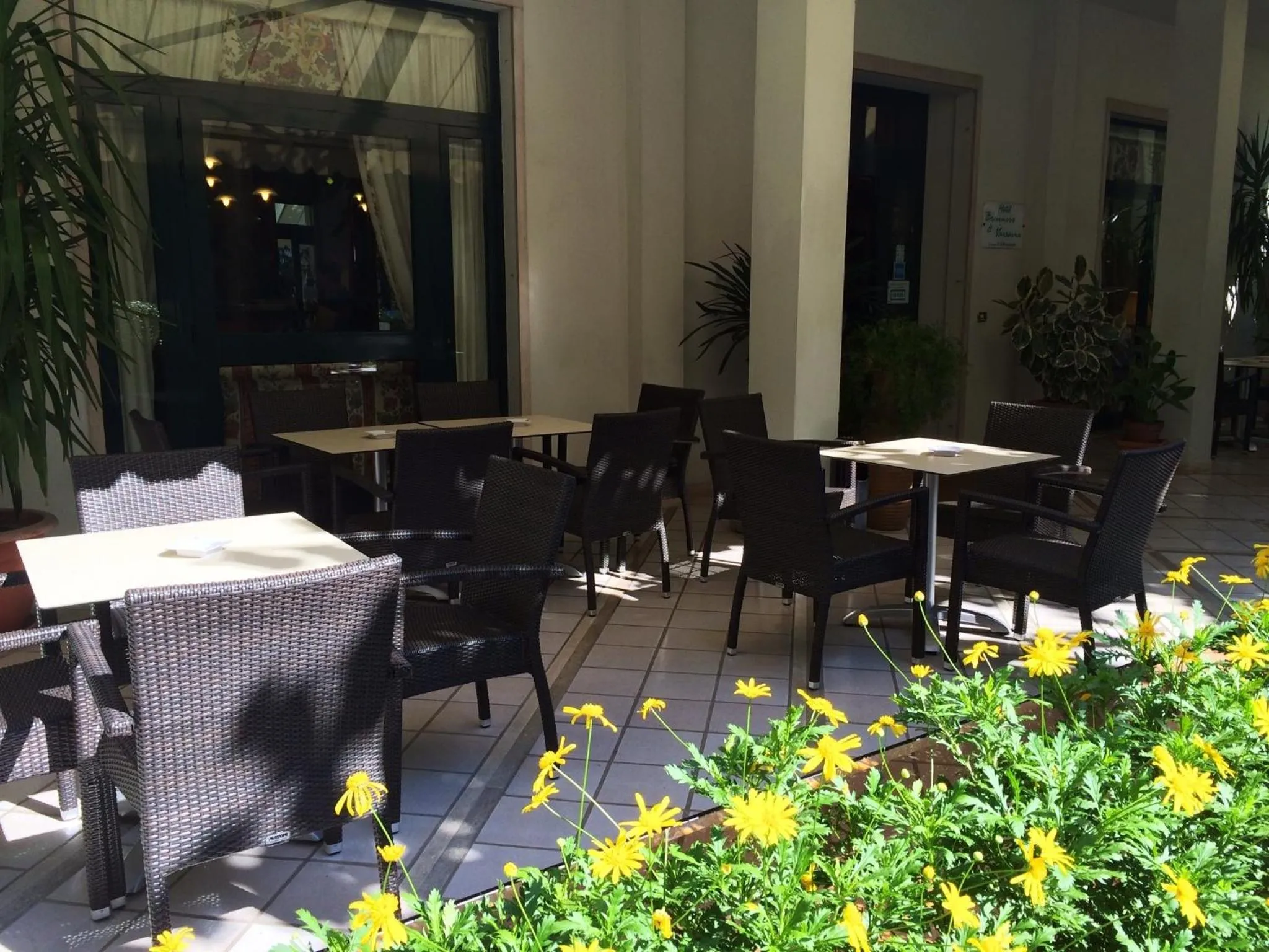 Balcony/Terrace in Hotel Brennero e Varsavia