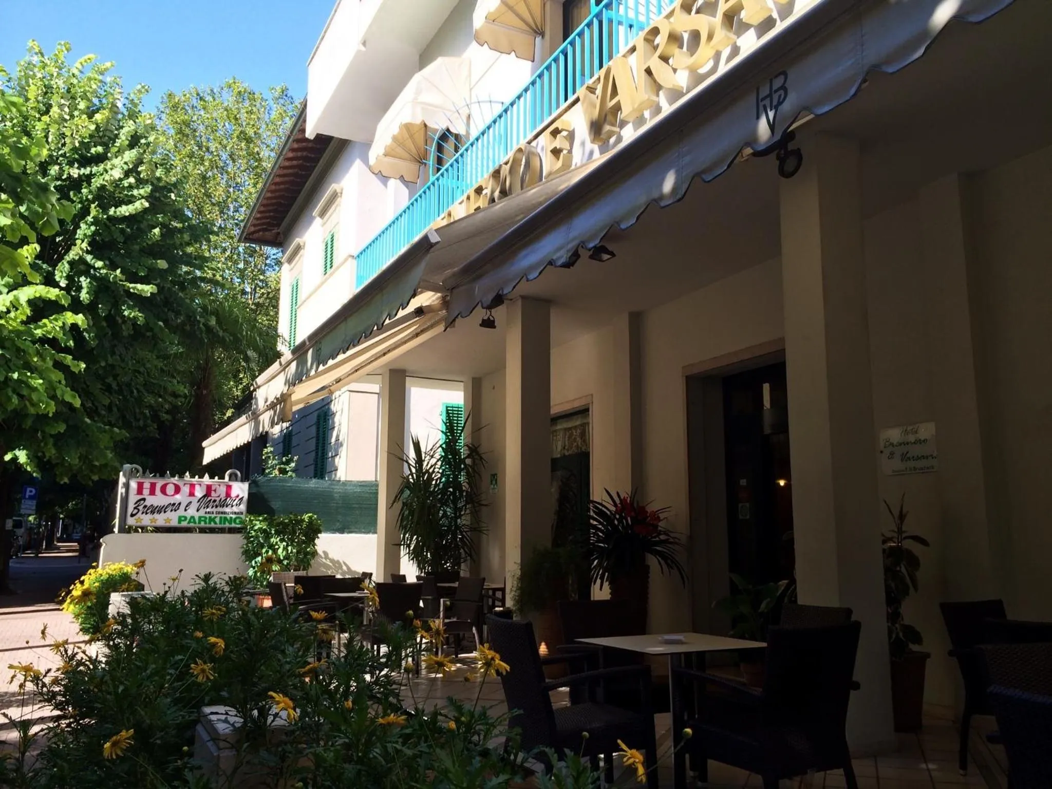 Facade/entrance in Hotel Brennero e Varsavia