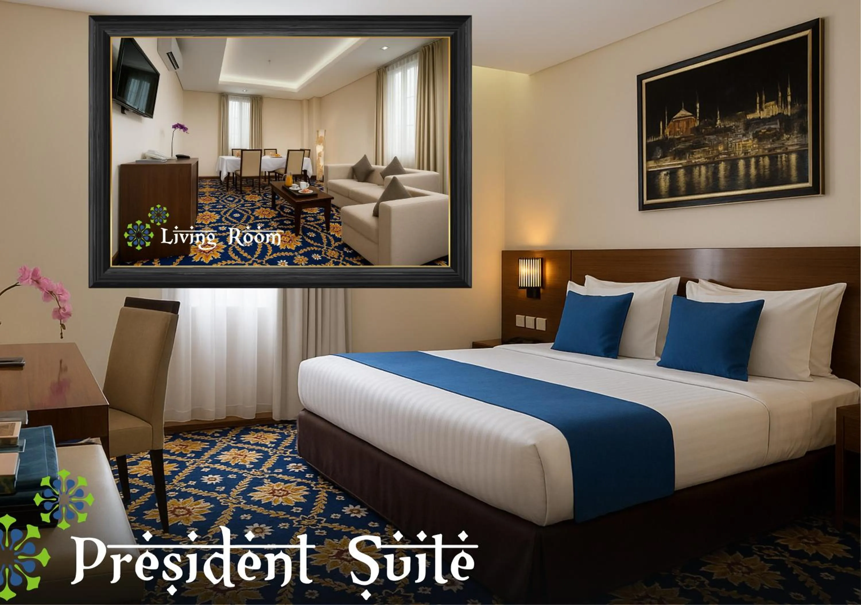 Bed in Hotel Namira Syariah Pekalongan