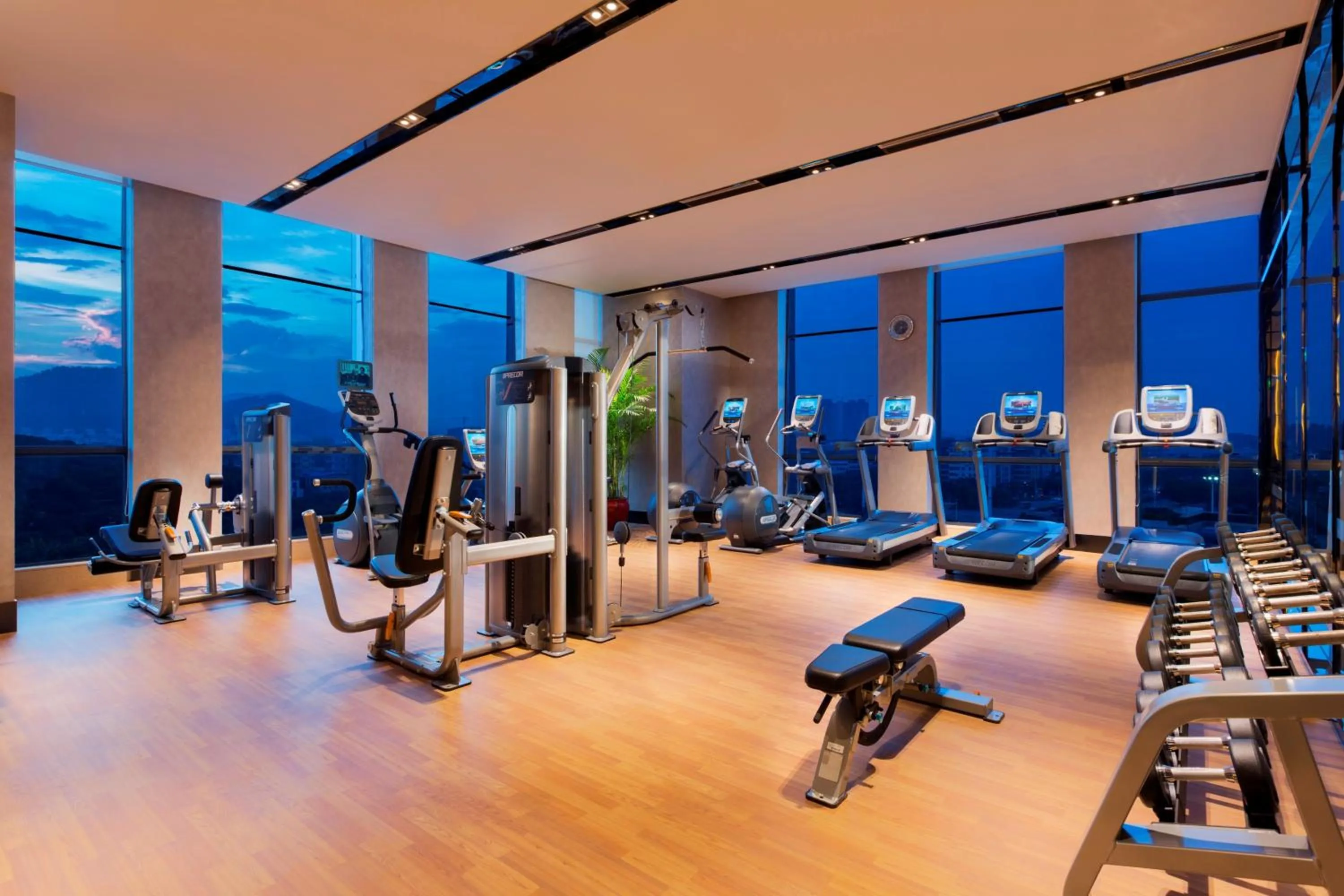 Fitness centre/facilities in Wanda Realm Guangzhou Zengcheng