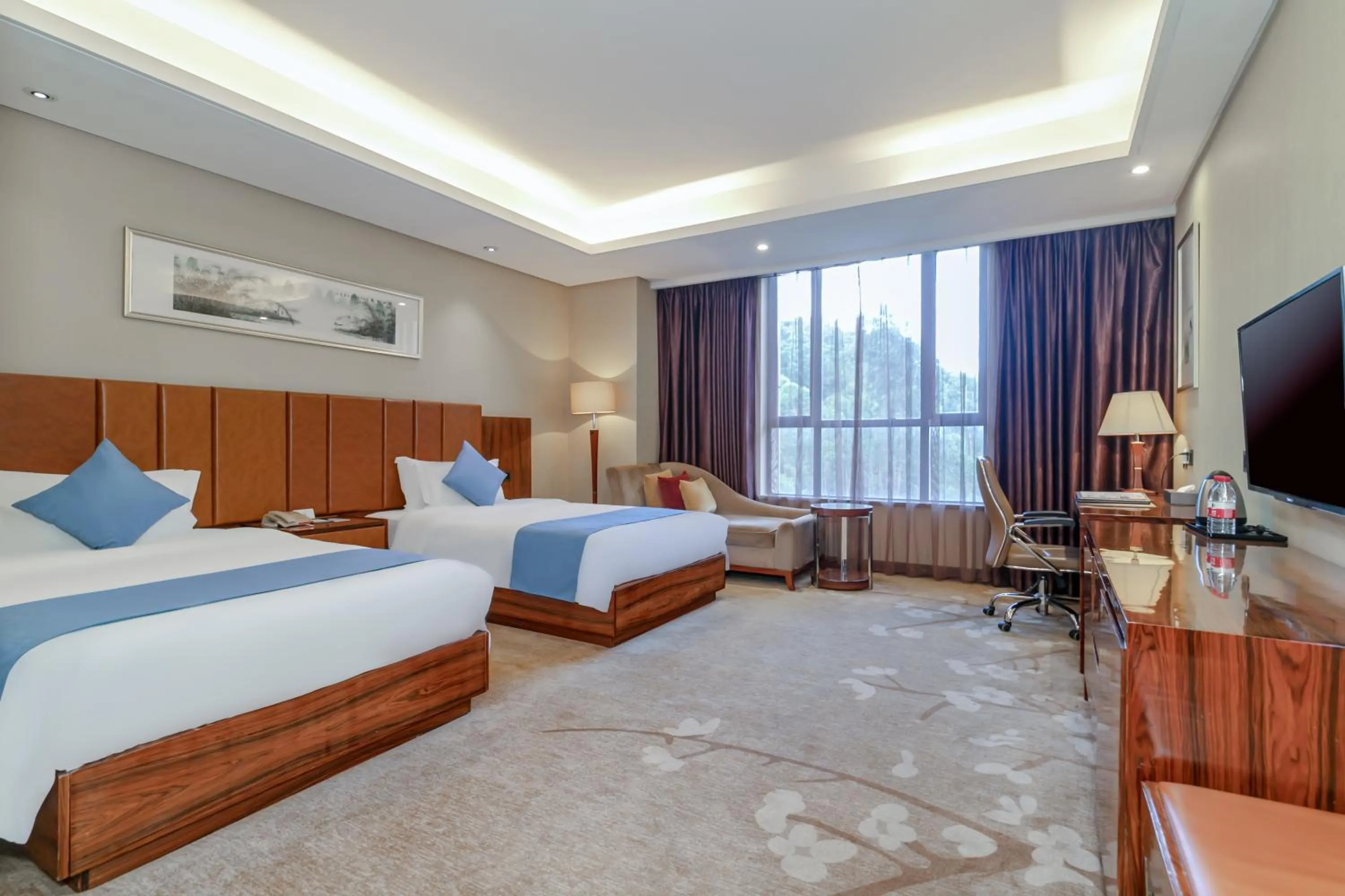 Bed in GuangZhou TongYu International Hotel