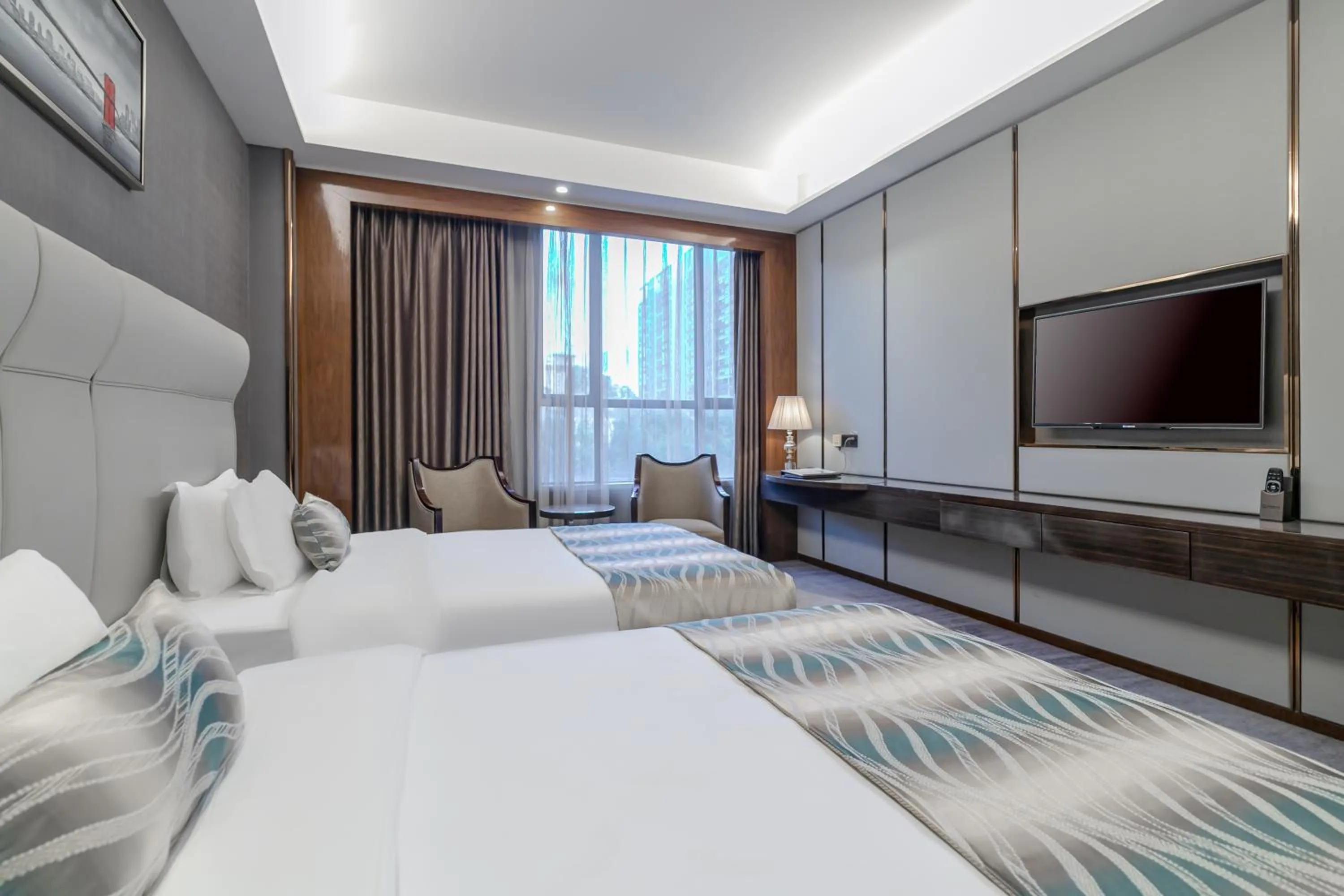 Bed in GuangZhou TongYu International Hotel