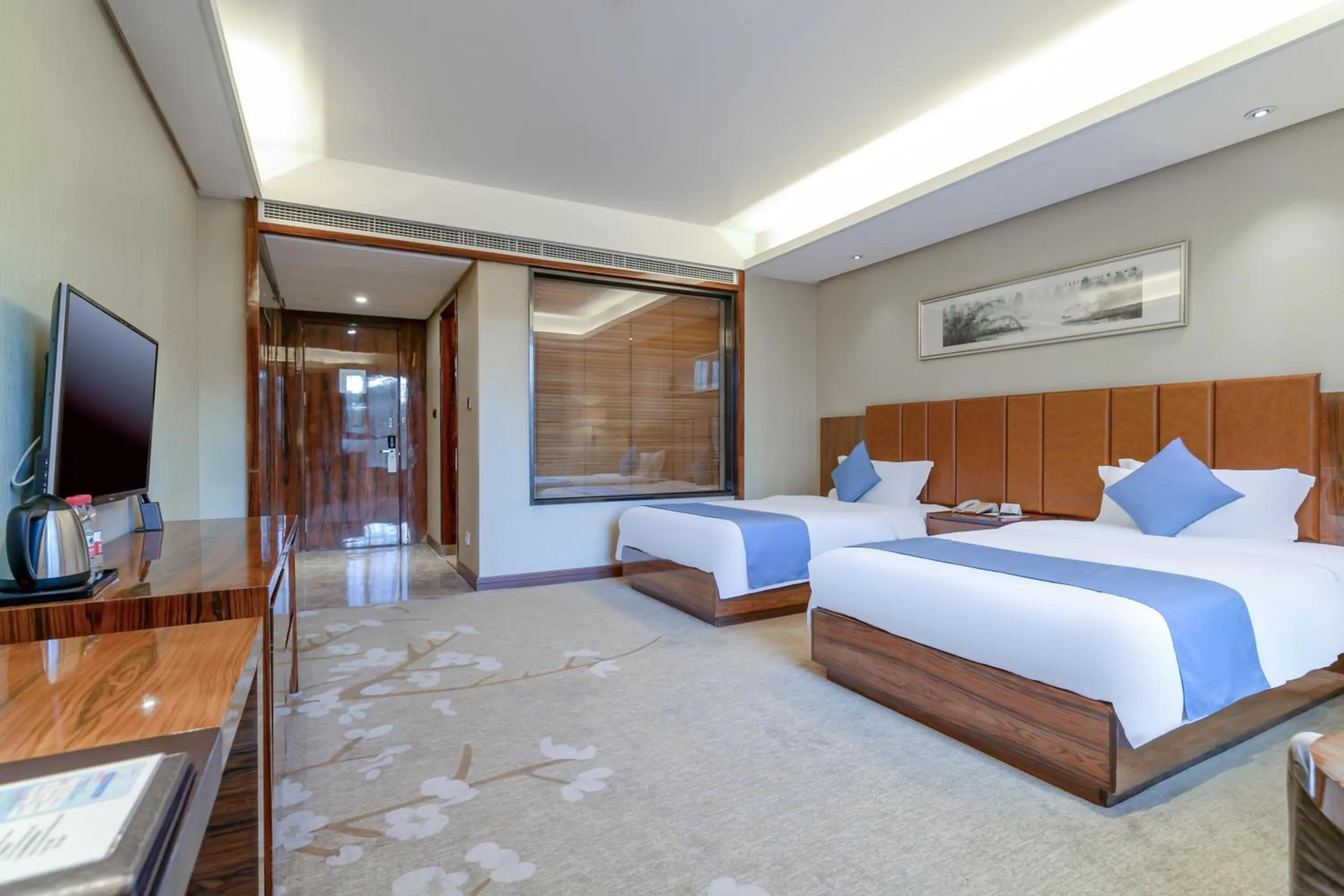 Bed in GuangZhou TongYu International Hotel