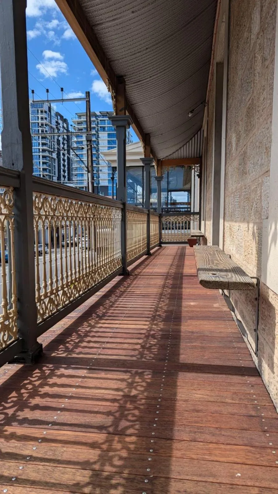Balcony/Terrace in Base Camp Hostel
