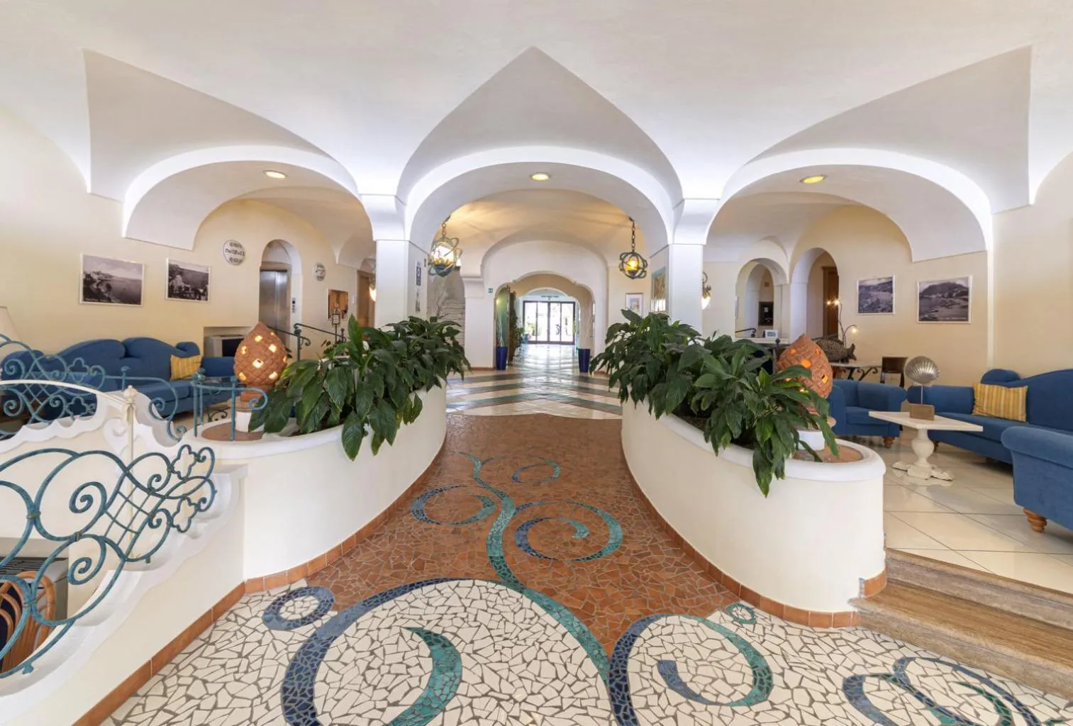 Lobby or reception in Hotel Terme Tritone Resort & Spa