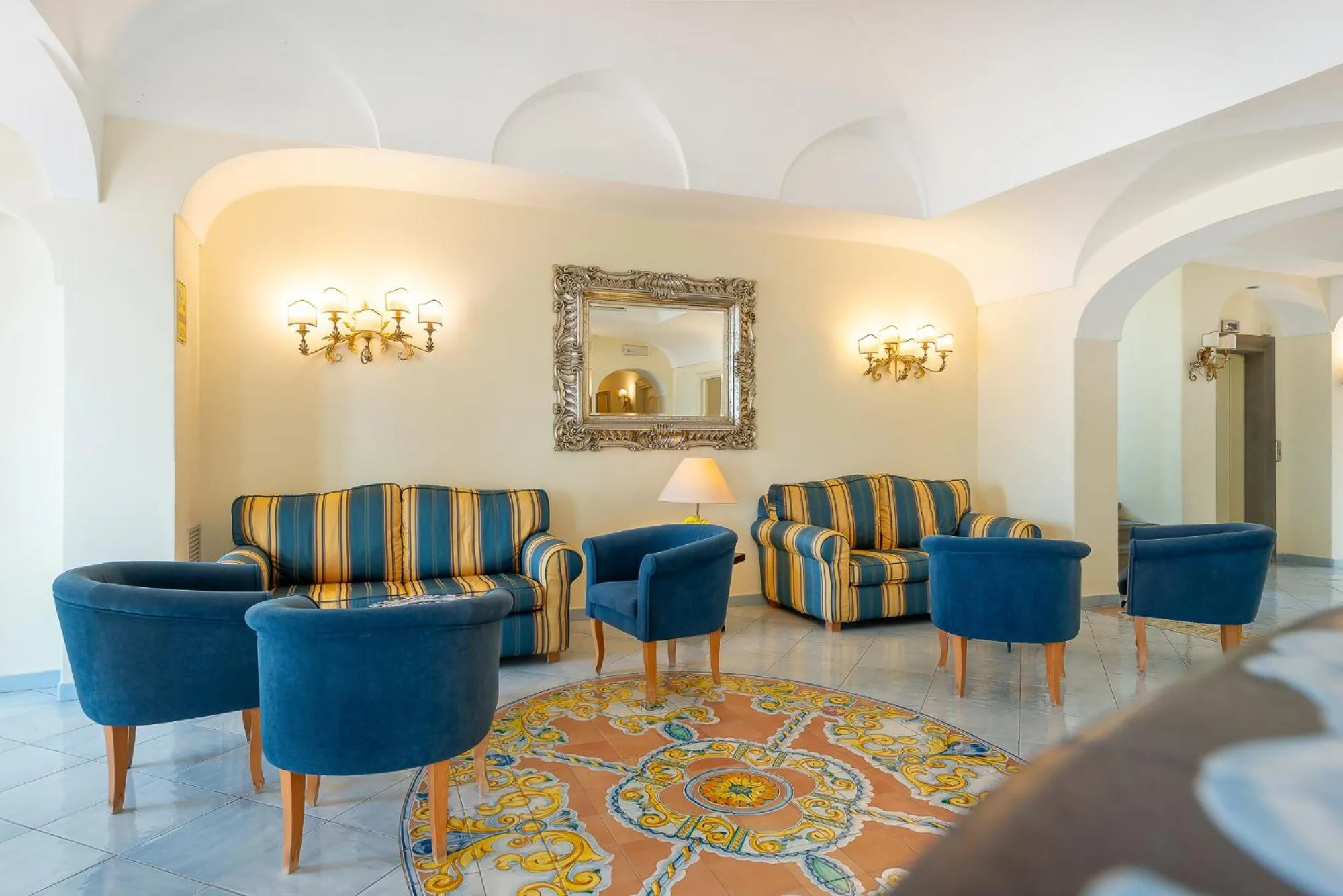 Living room in Hotel Terme Tritone Resort & Spa