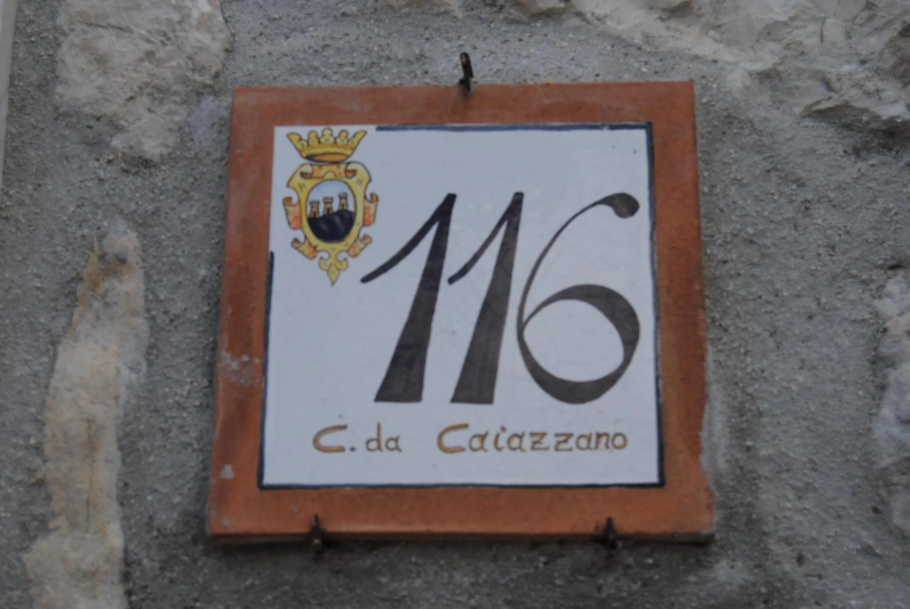 Decorative detail in B&B Pascale