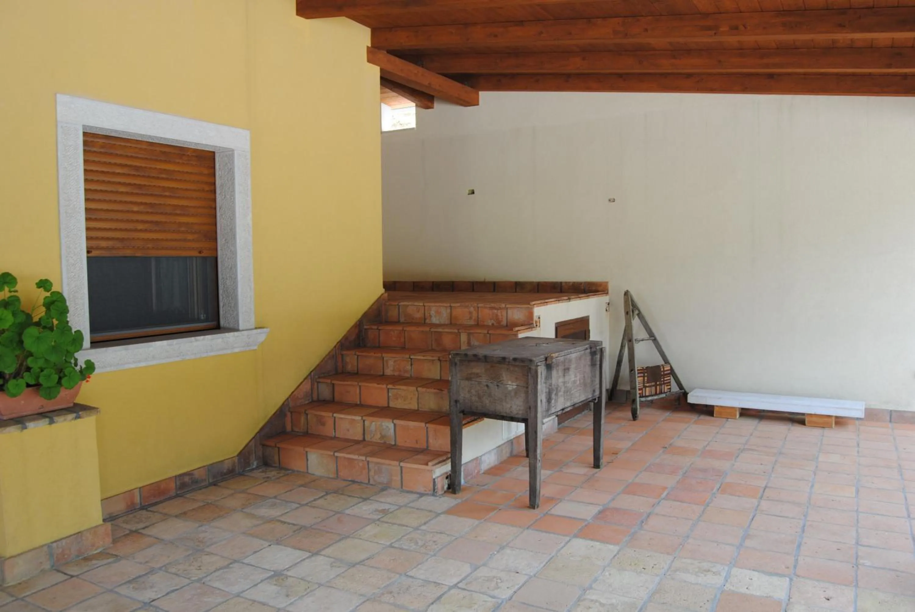 Patio in B&B Pascale