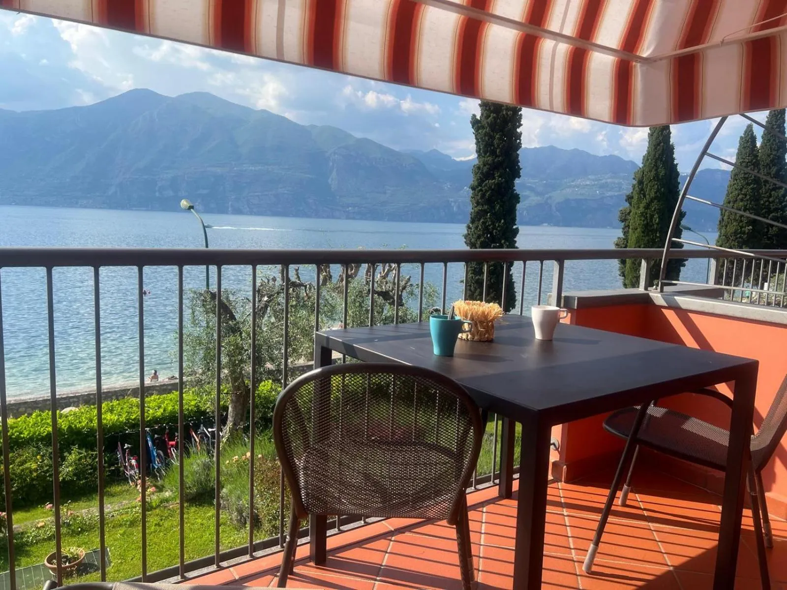 Balcony/Terrace in Residence Villa al Lido