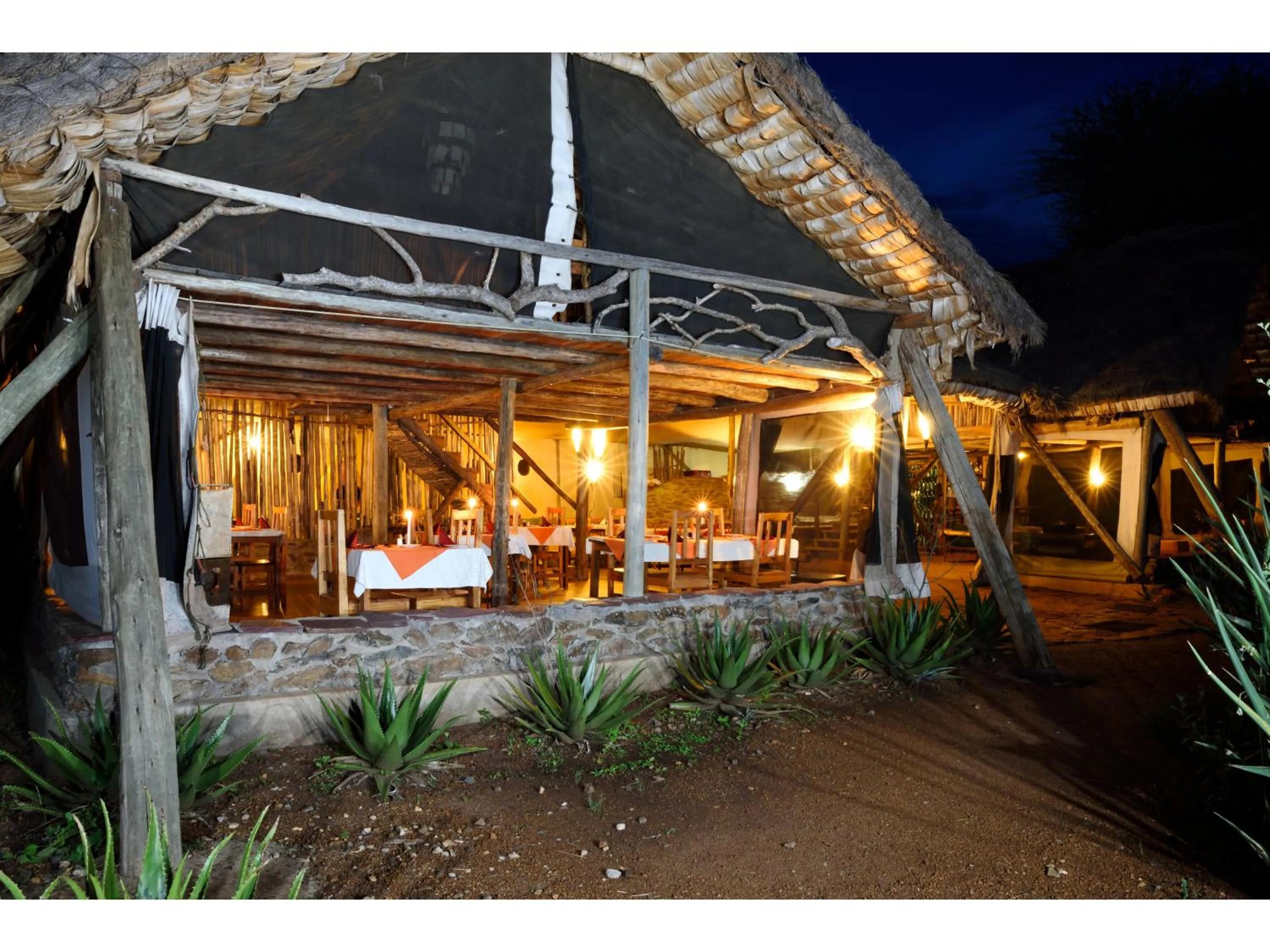 Patio in Ikoma Bush Camp