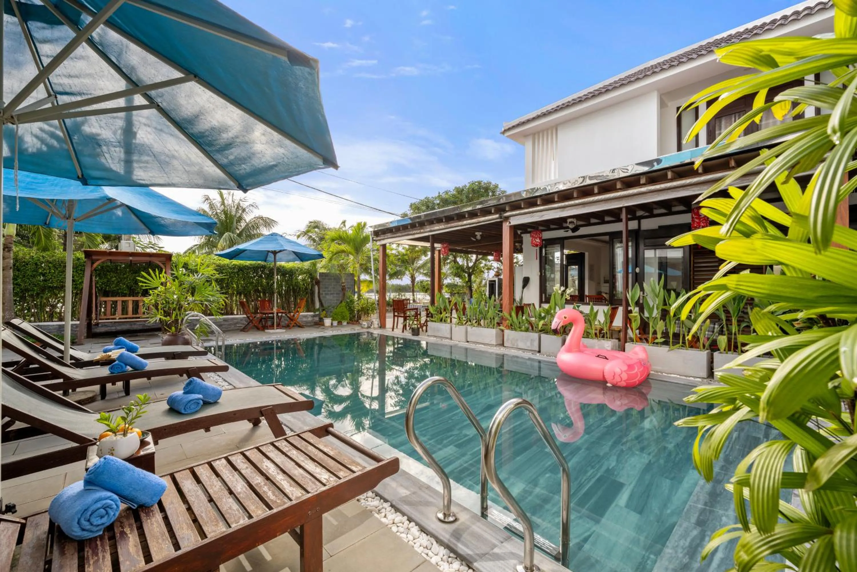 Swimming pool in Seagull Nest Hoi An Beach Village