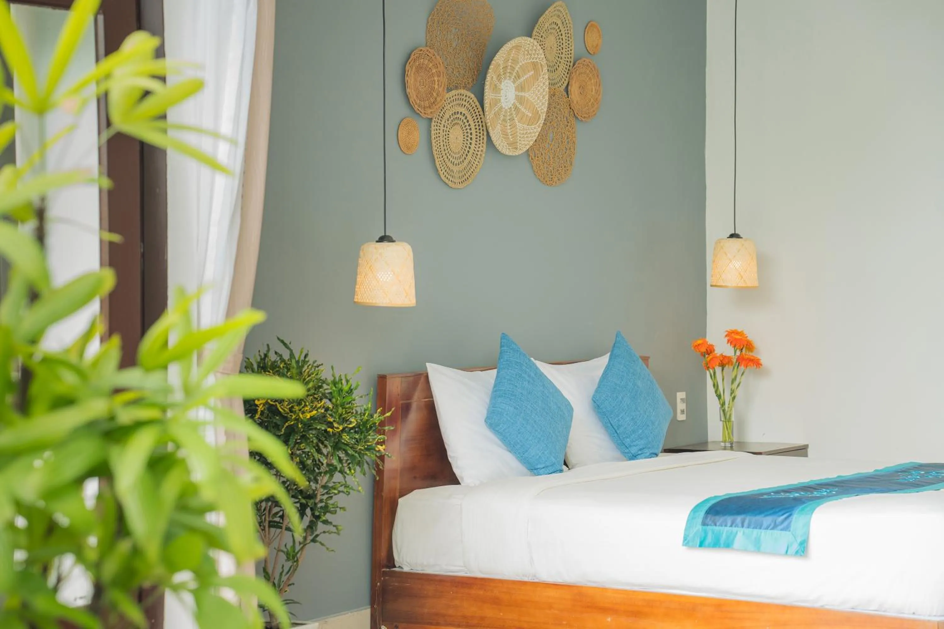 Bed in Seagull Nest Hoi An Beach Village