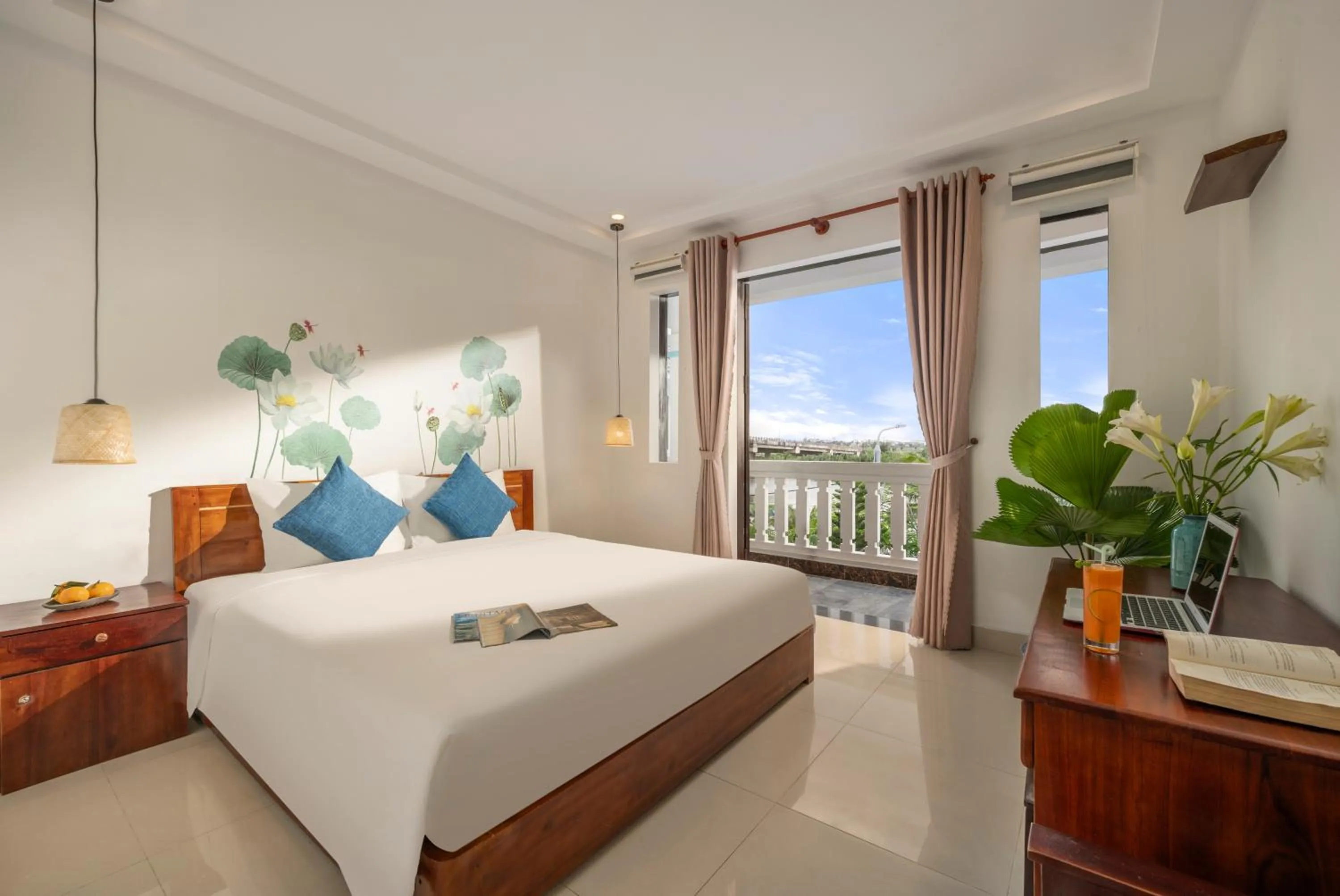 Bedroom, Bed in Seagull Nest Hoi An Beach Village