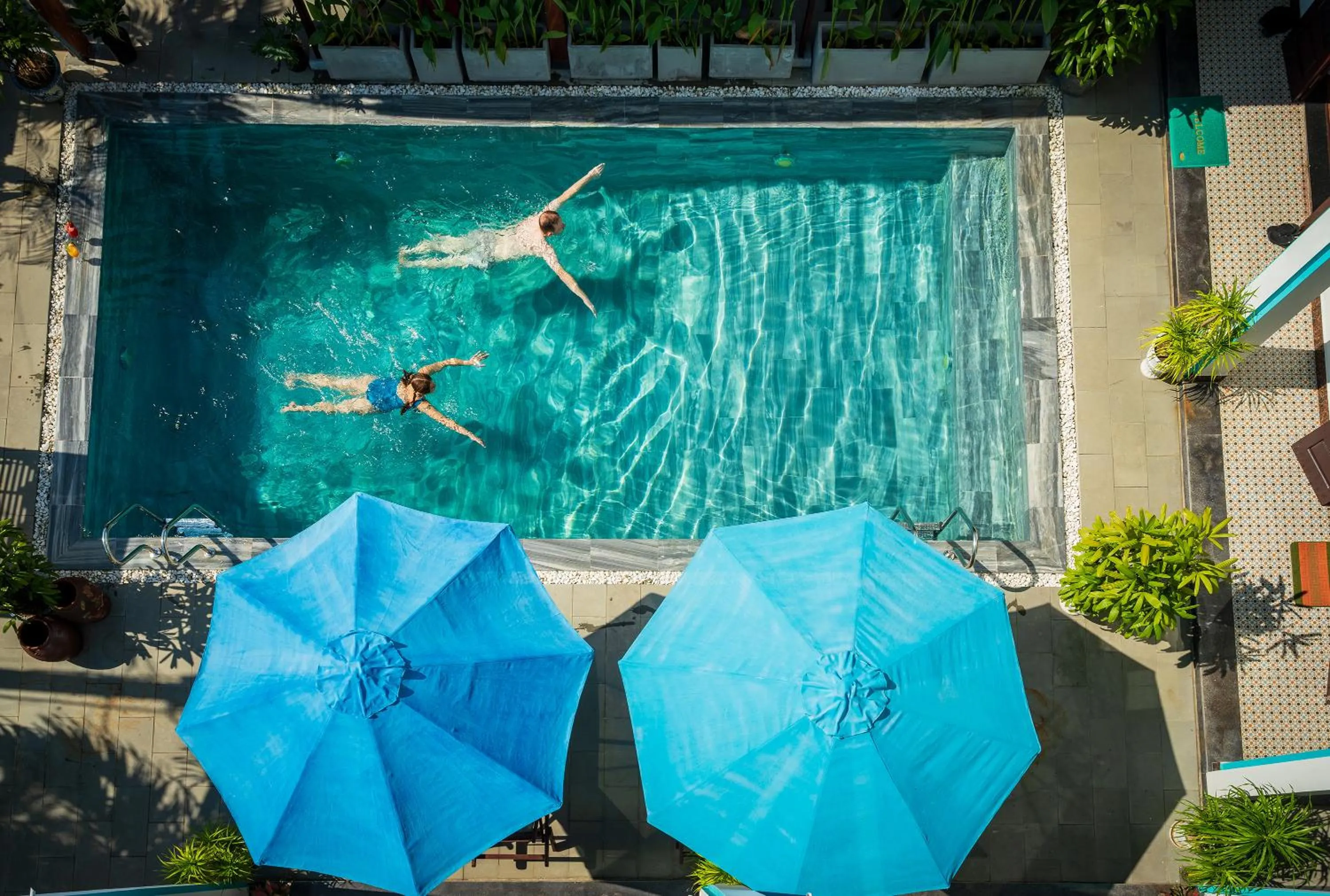 Swimming pool in Seagull Nest Hoi An Beach Village
