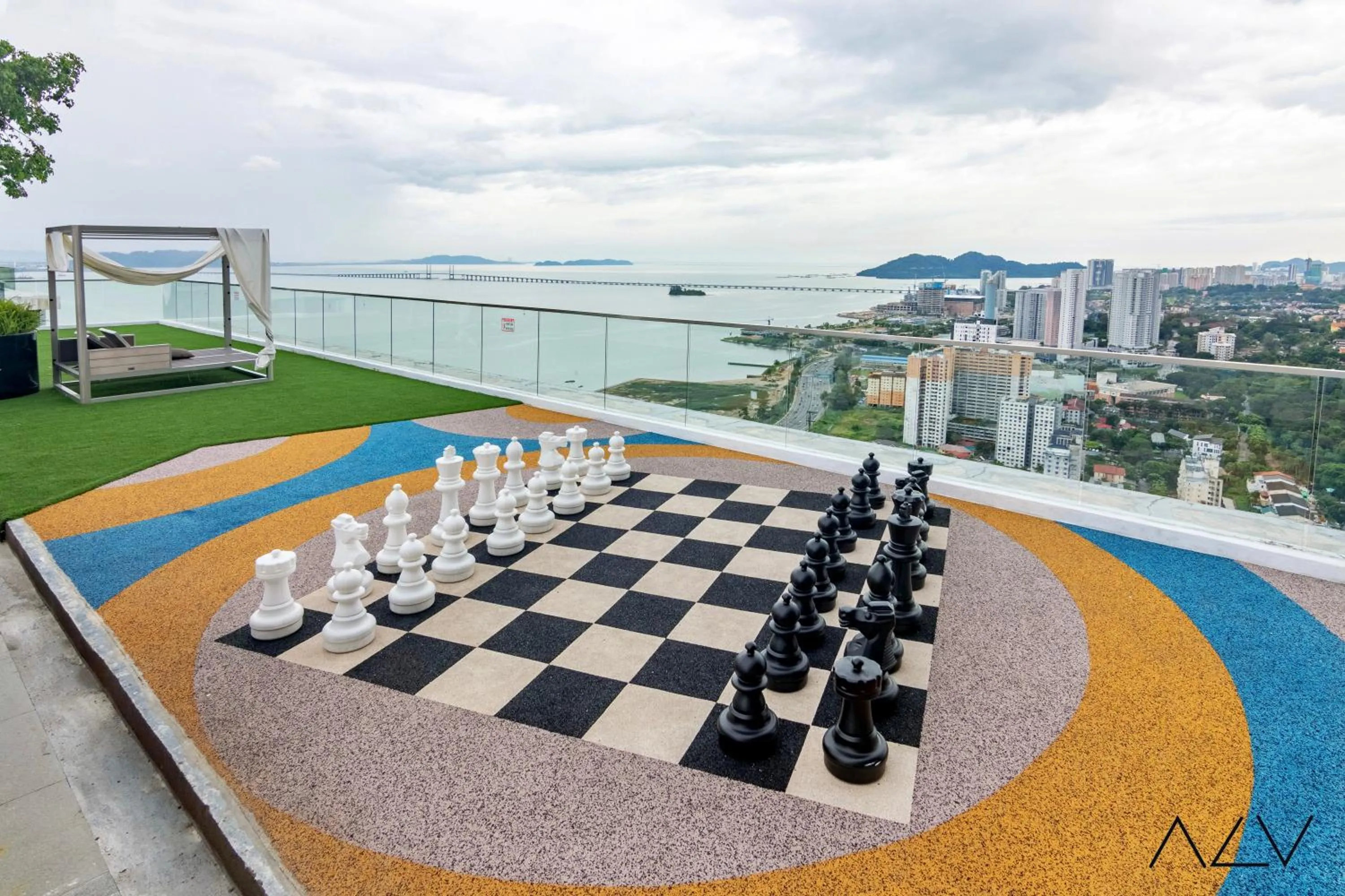 Game Room in Urban Suites, Classic Collection by Stellar ALV