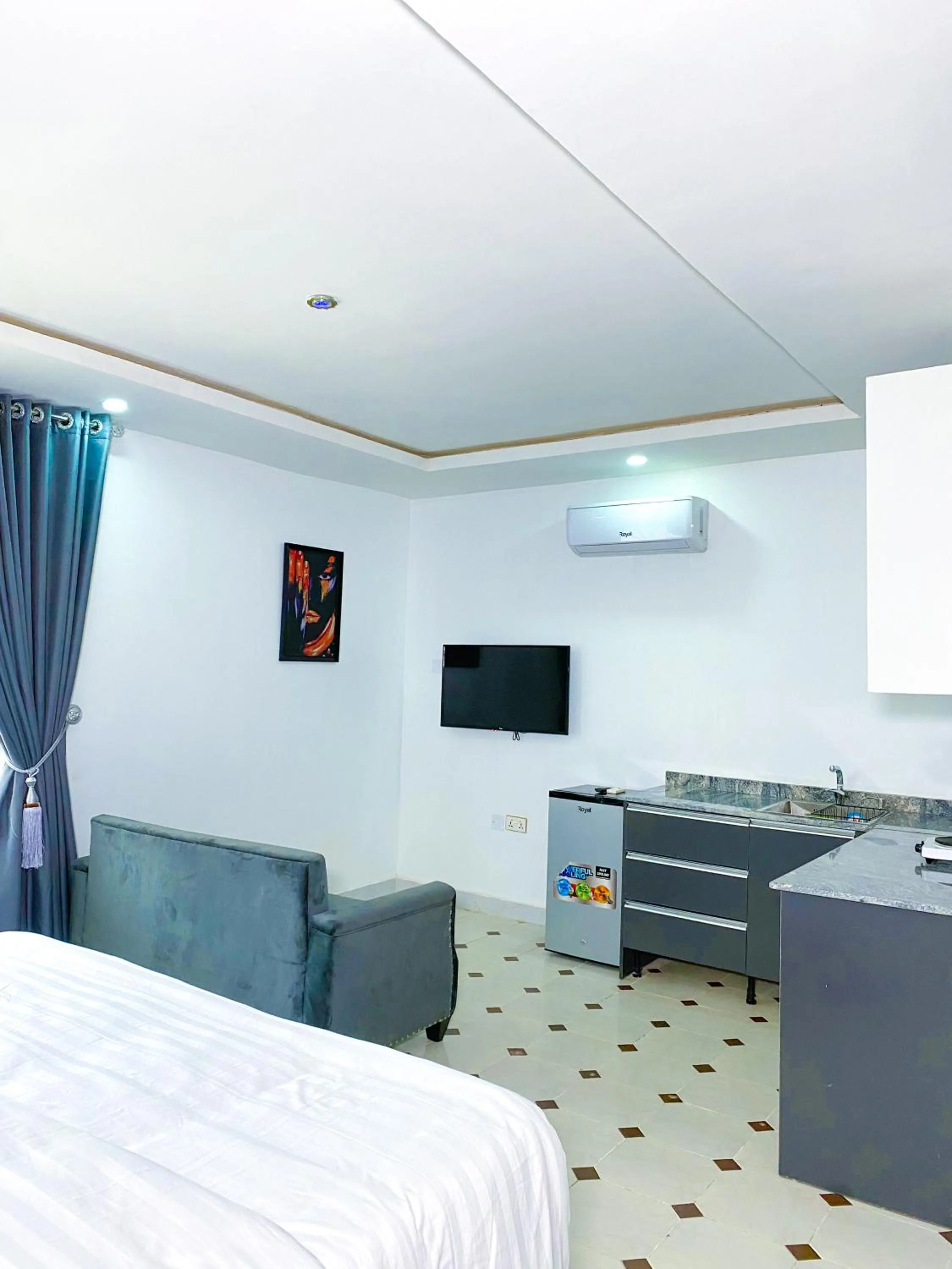 Bed in D & D Apartments