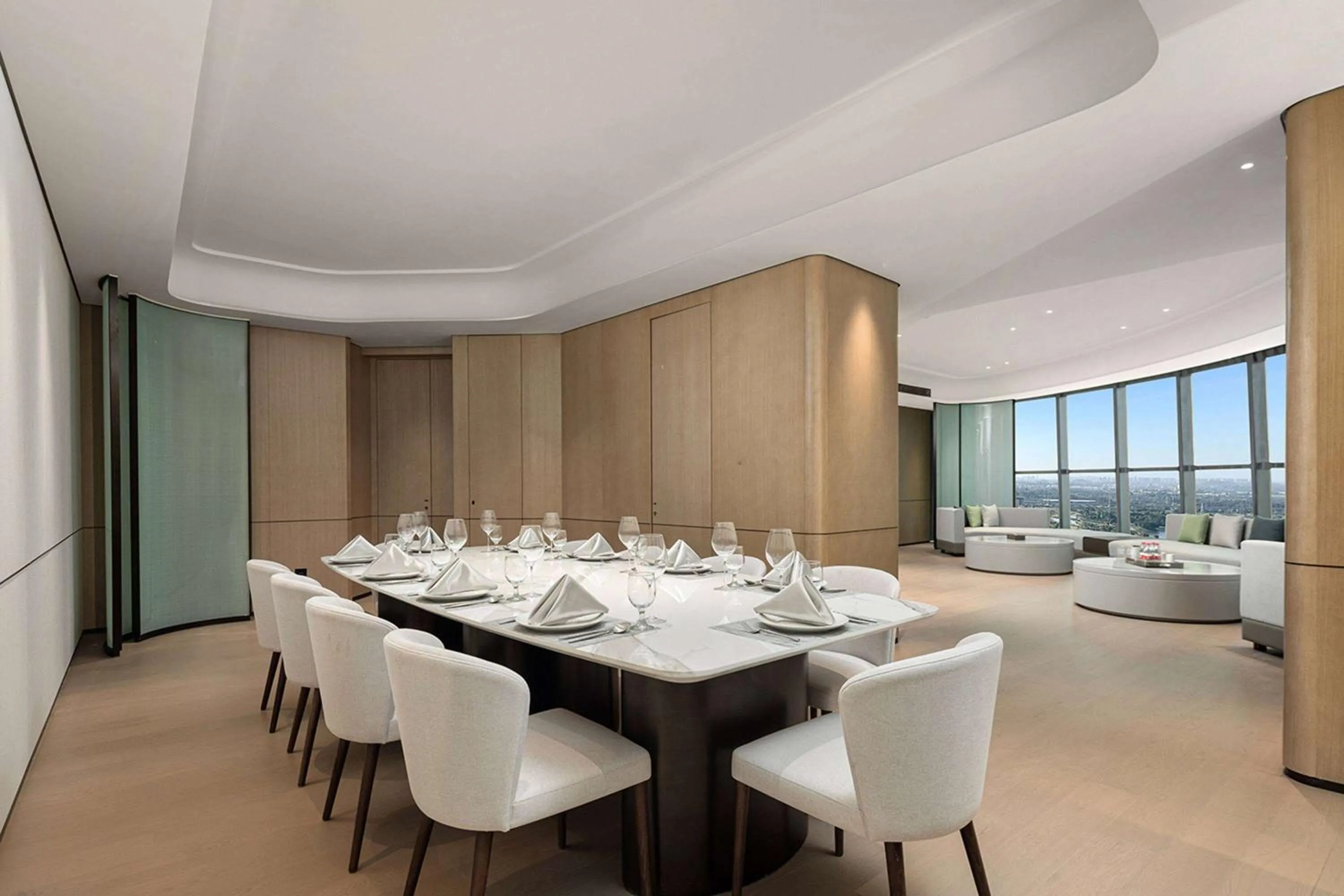 Bed in Wyndham Foshan Nanhai