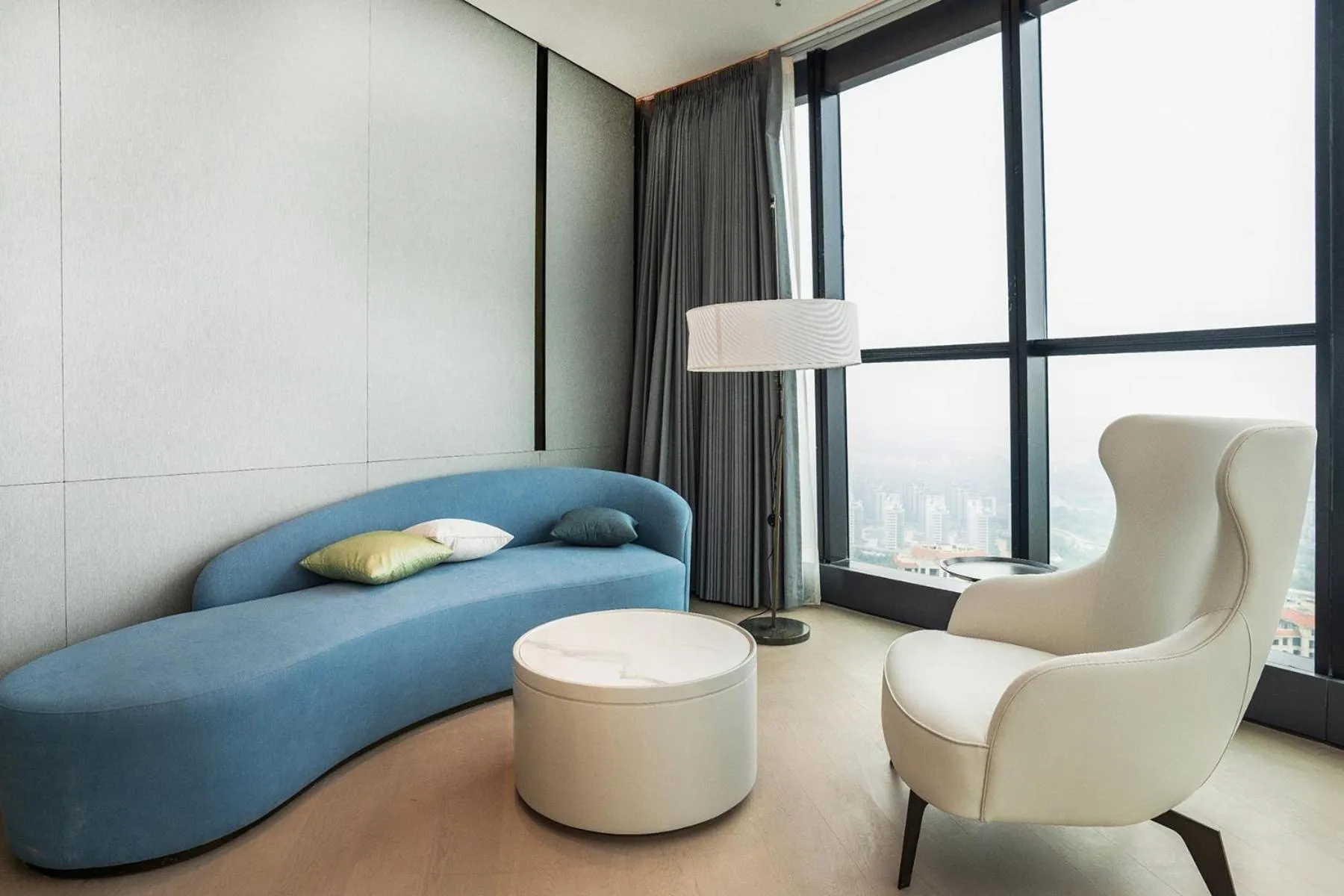 Seating area in Wyndham Foshan Nanhai