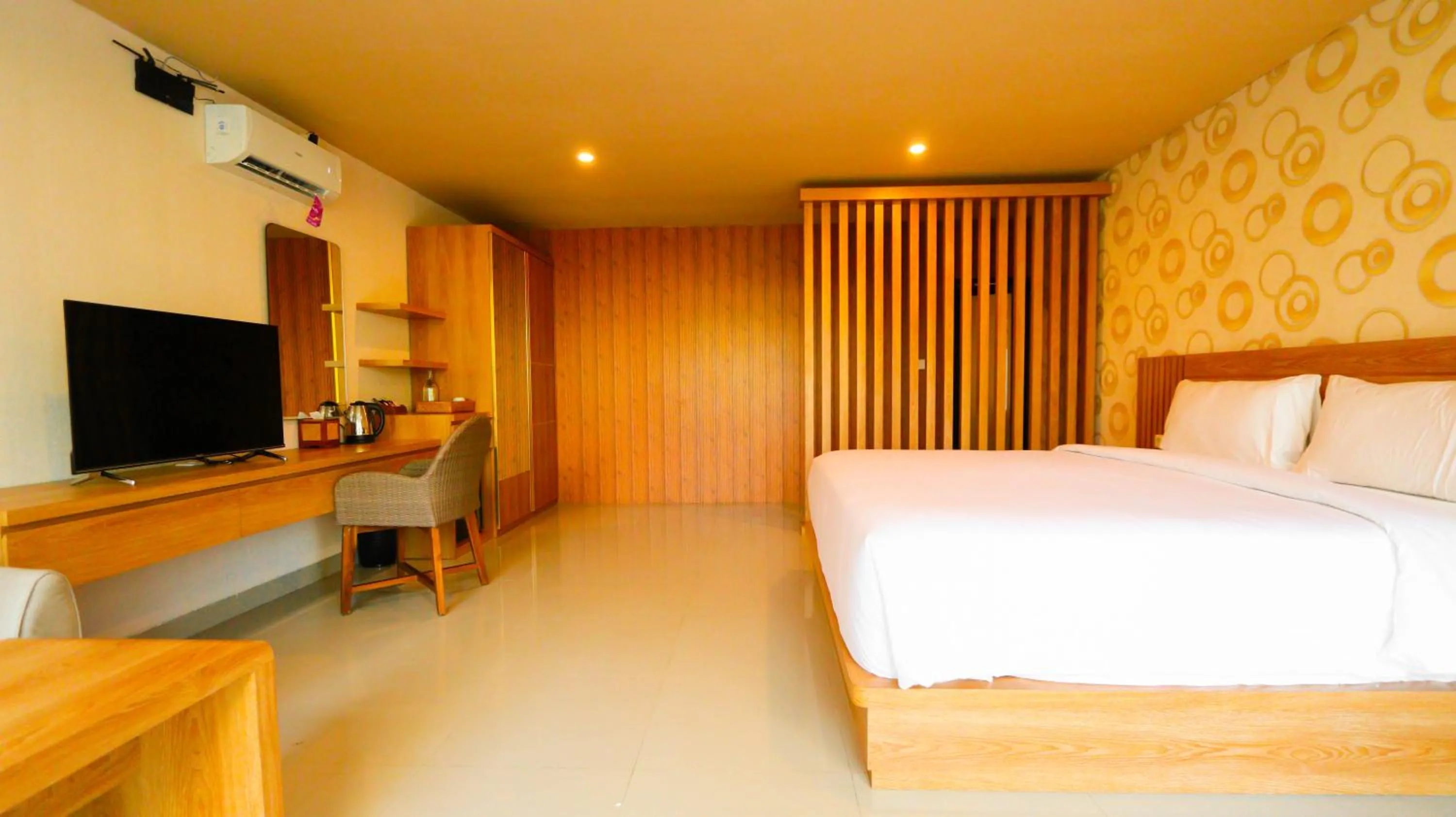 Bedroom, Bed in Padi Villa Canggu
