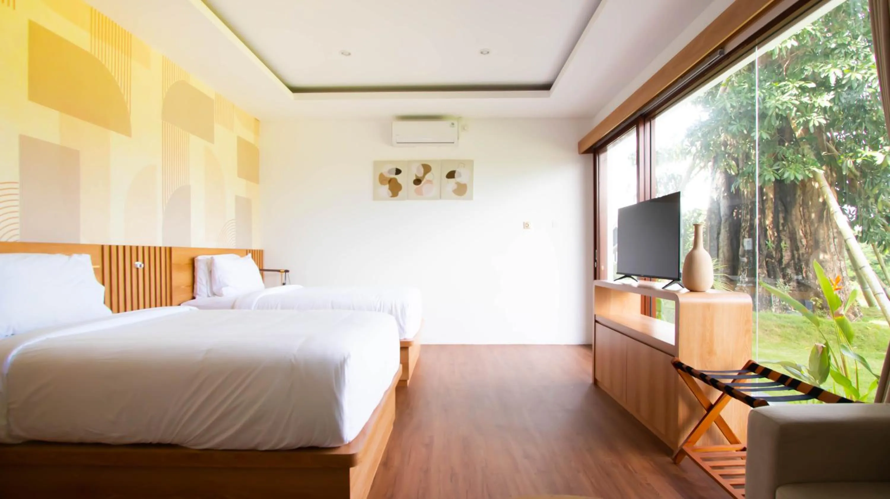 Bedroom, Bed in Padi Villa Canggu